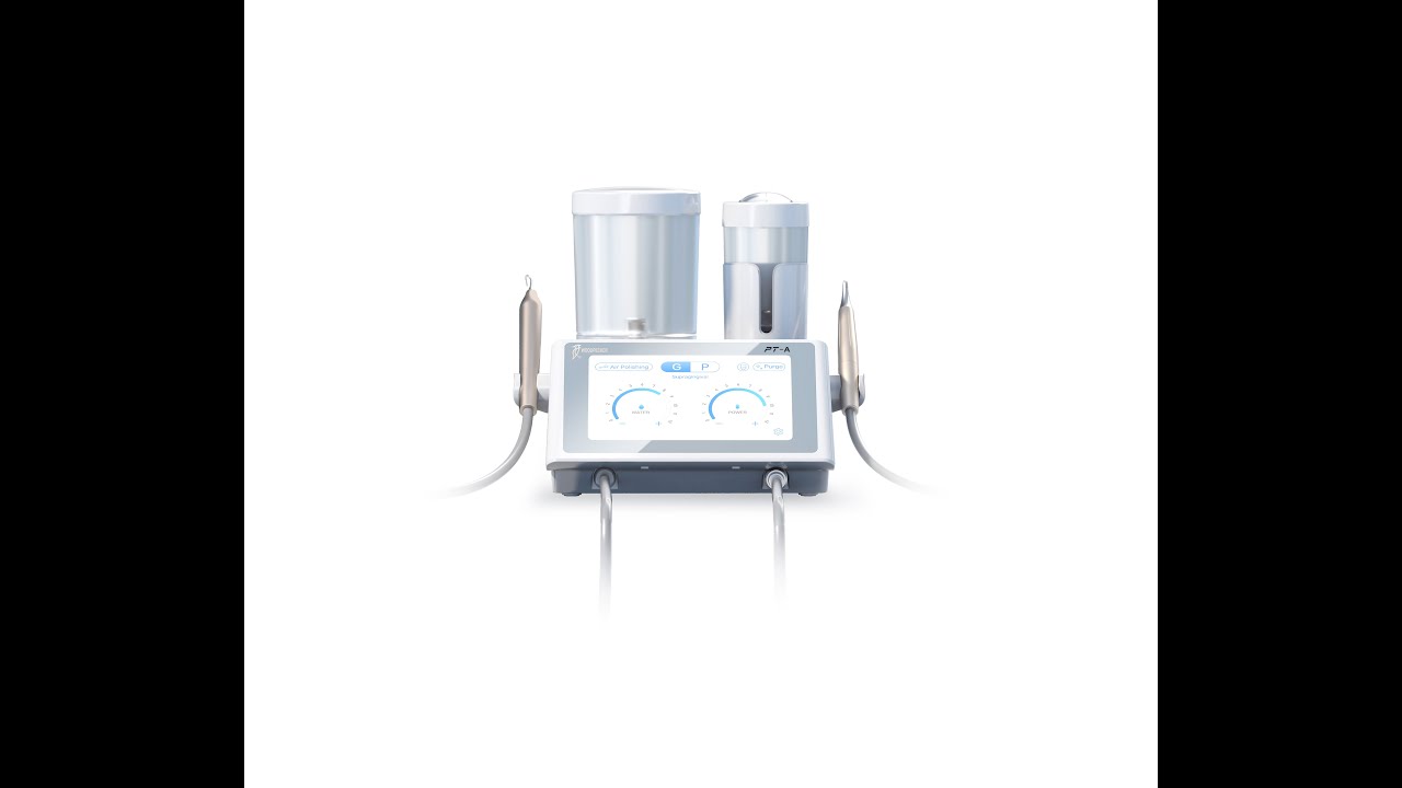 Load video: Détartreur/aérolisseur PT-A compatible - Satelec® - WoodPecker
