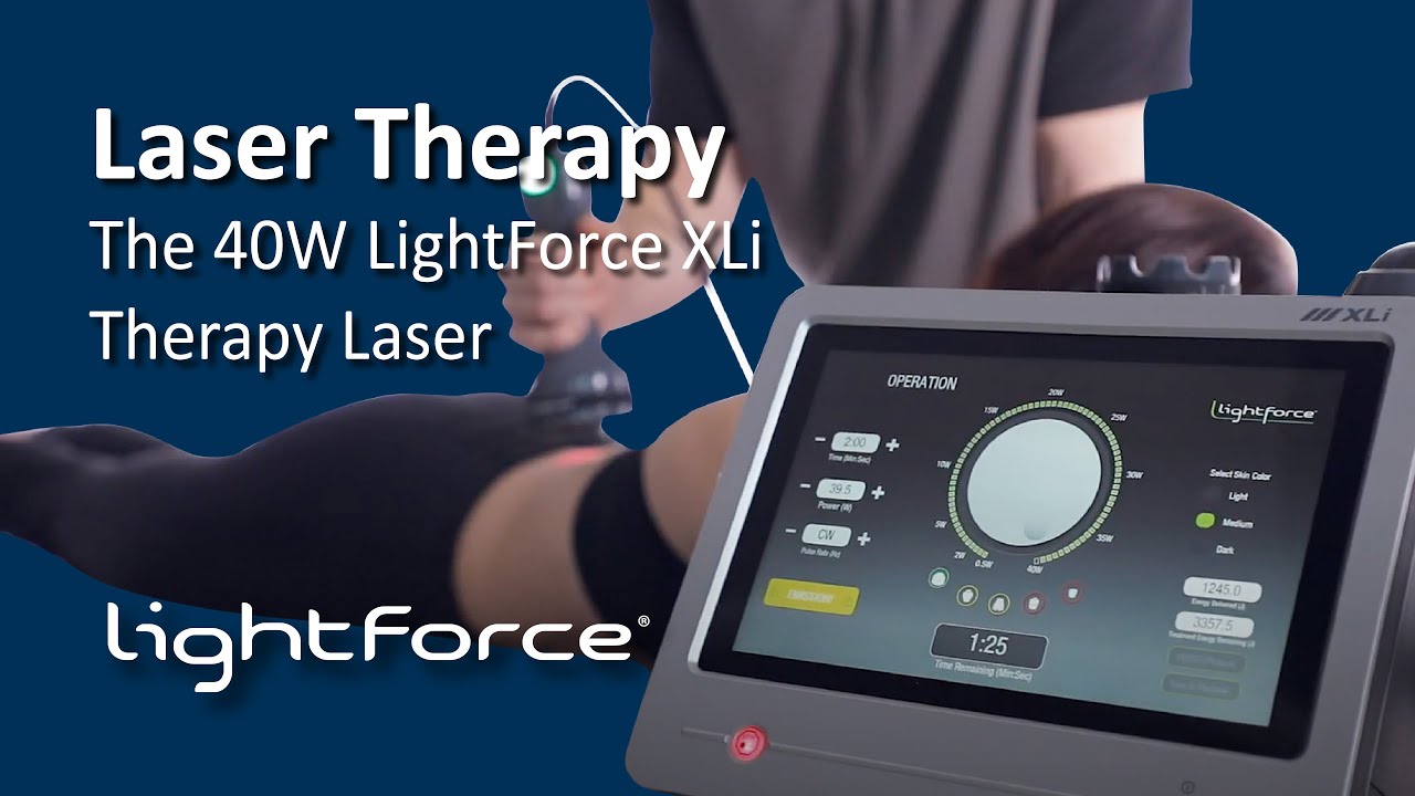 Charger la vidéo : Lightforce® XLi 40W Thérapie laser - Chattanooga®