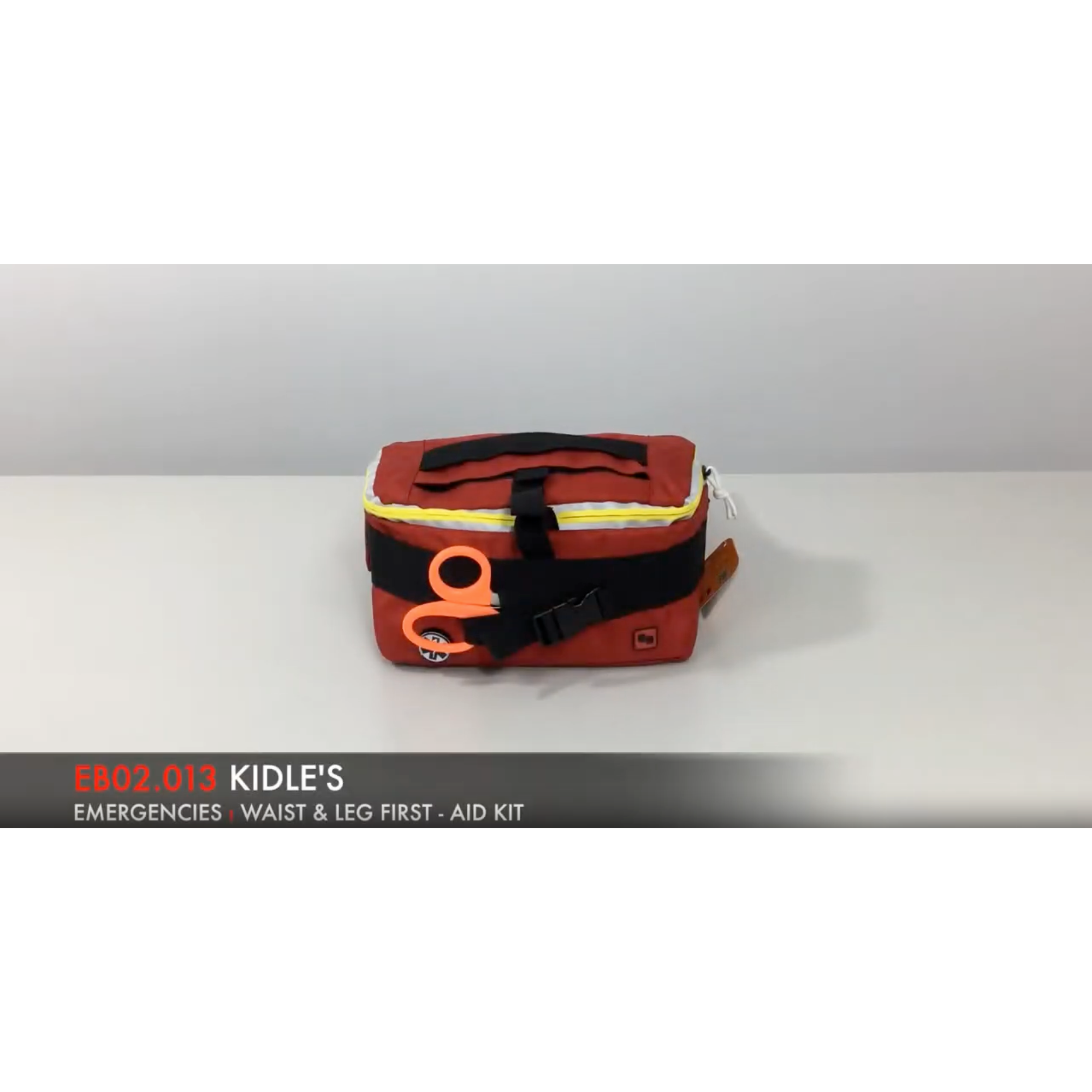 Charger la vidéo : Trousse Urgence cuisse ou taille - KIDLE - Elite Bags