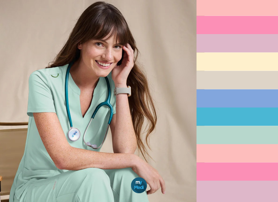 Tendances couleurs et styles des blouses médicales - Printemps/Été 2026
