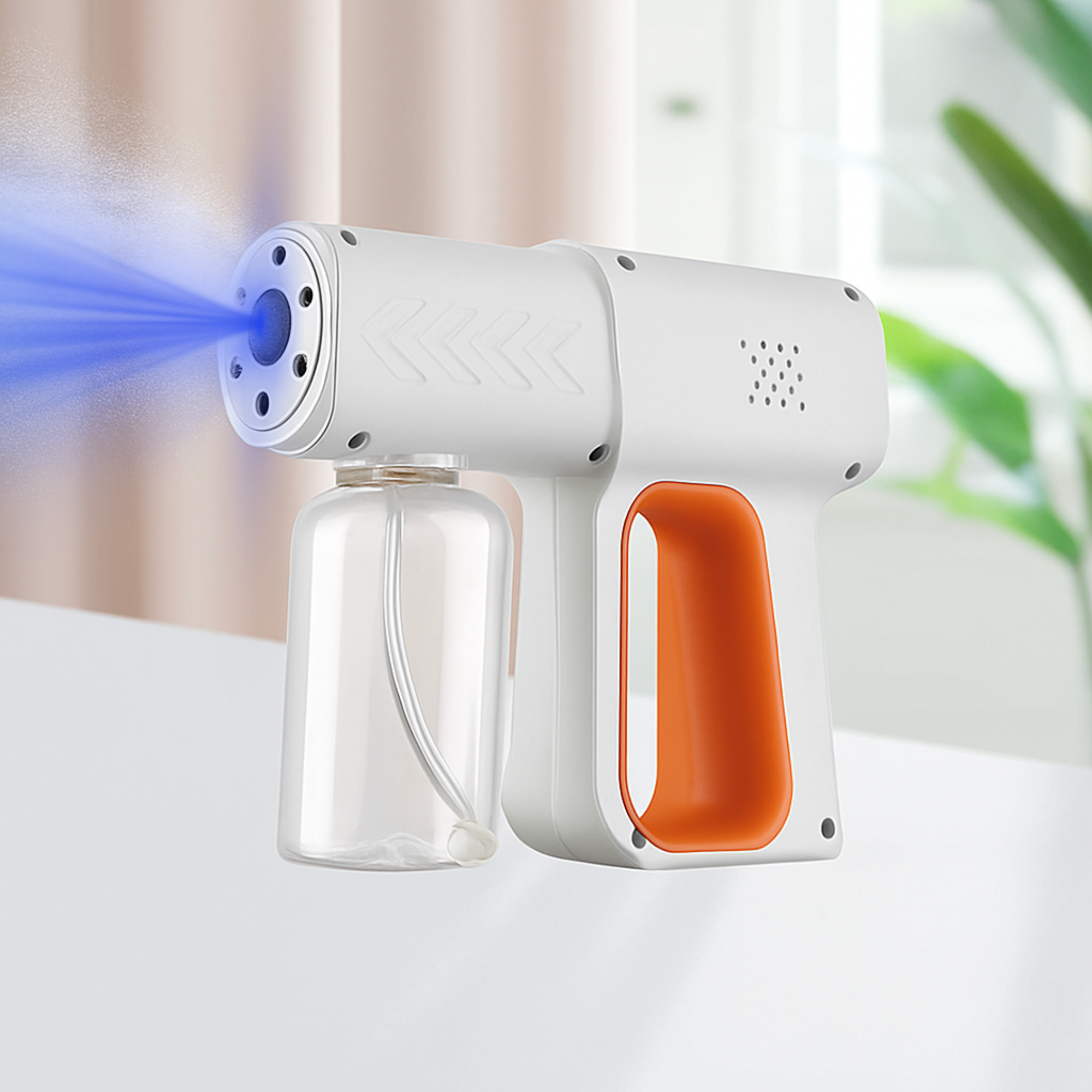 Pistolet de pulvérisation à lumière bleu rechargeable - 380 ml