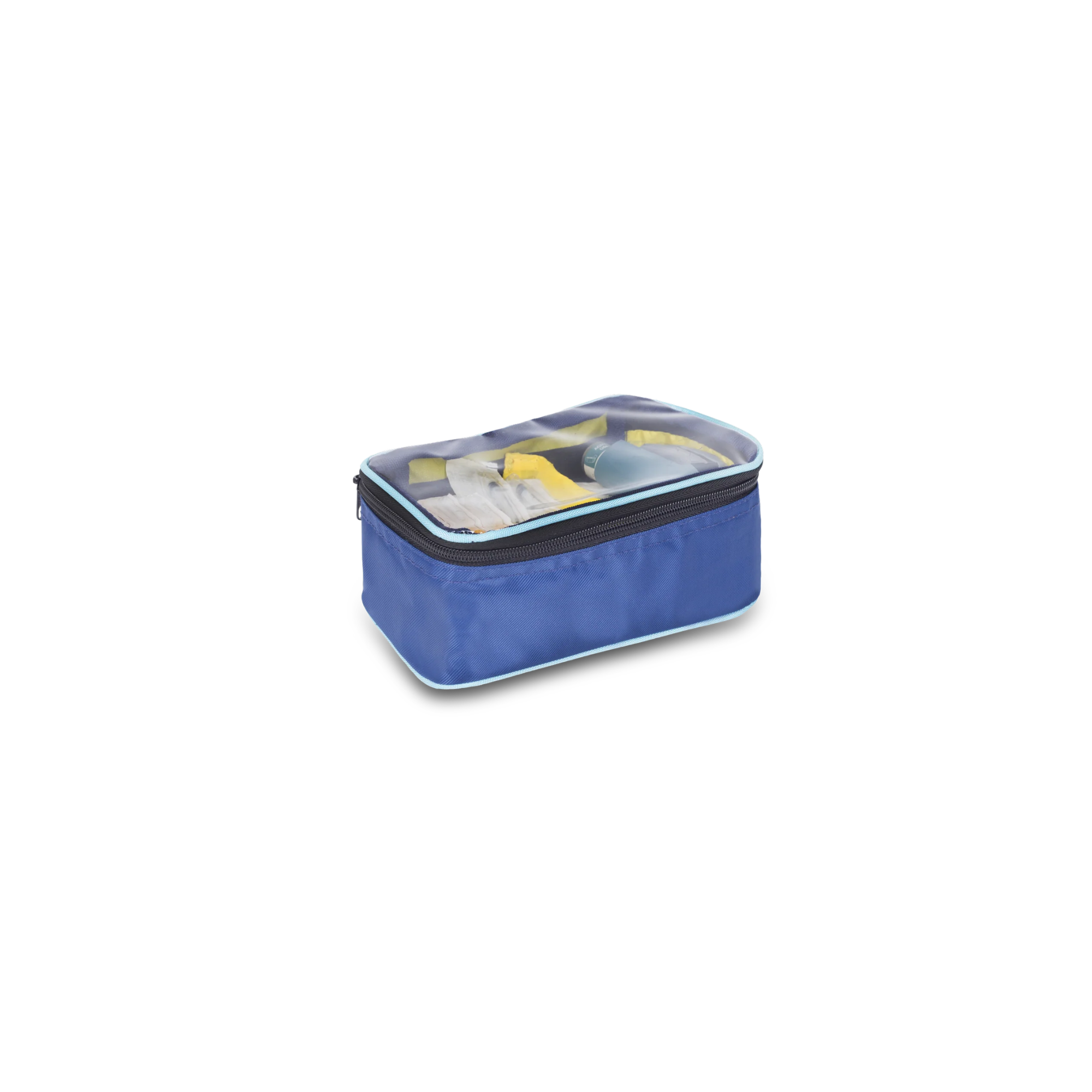 Mallette de soins à domicile - Collection année 80 bleu - Enfermanía