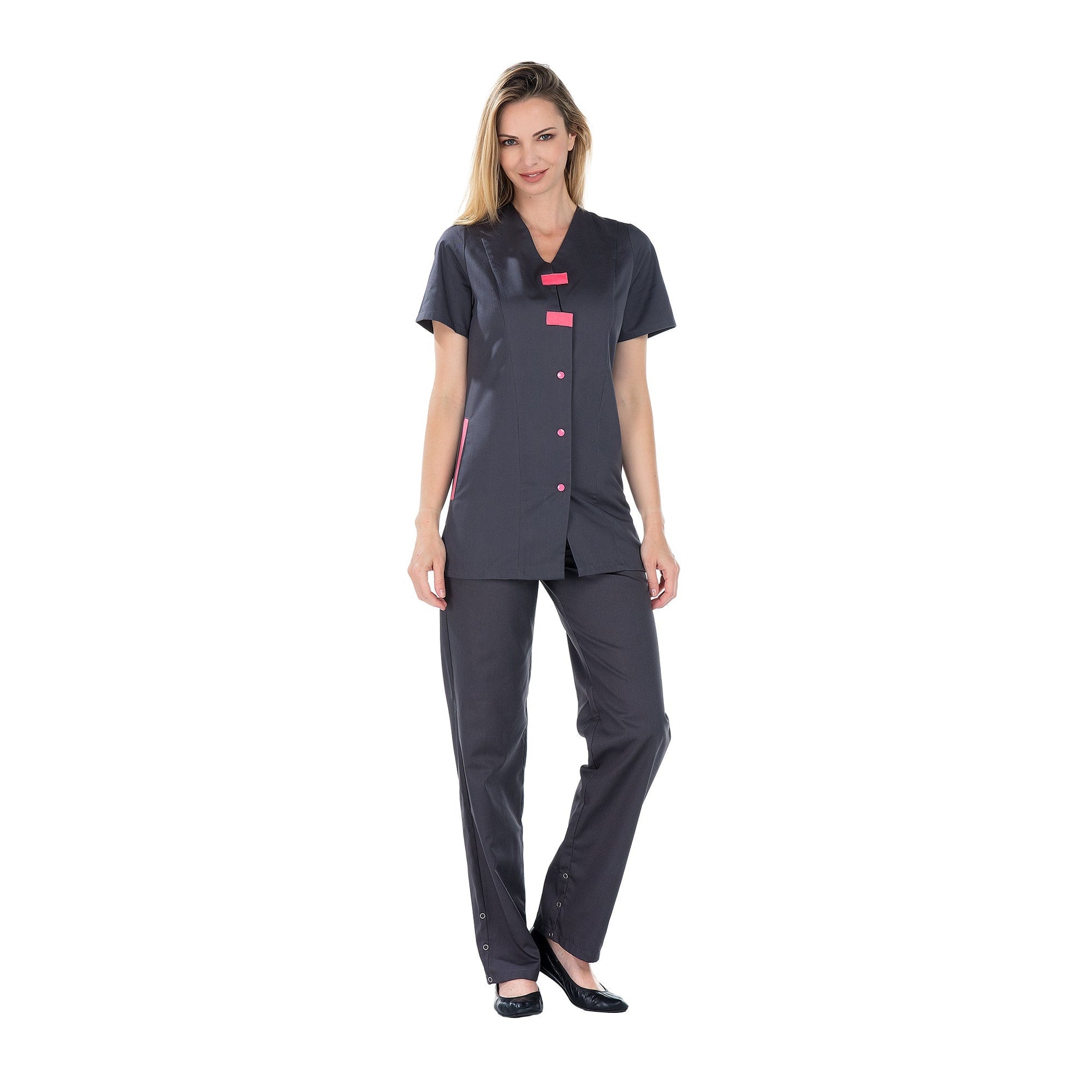 Delphy - Tunique - Manches courtes - Femme - 75 cm