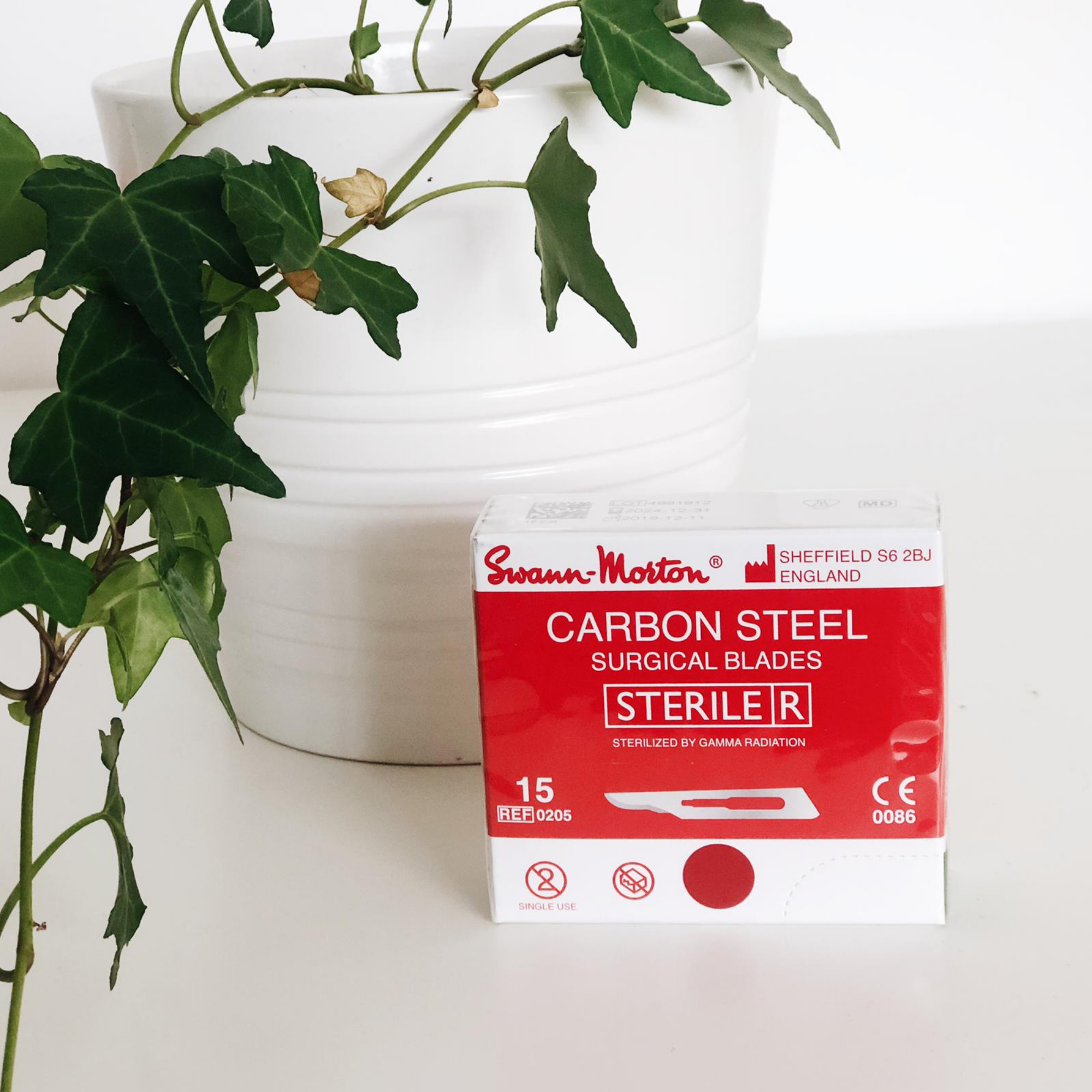 Box of 100 sterile scalpel blades - Swann-Morton