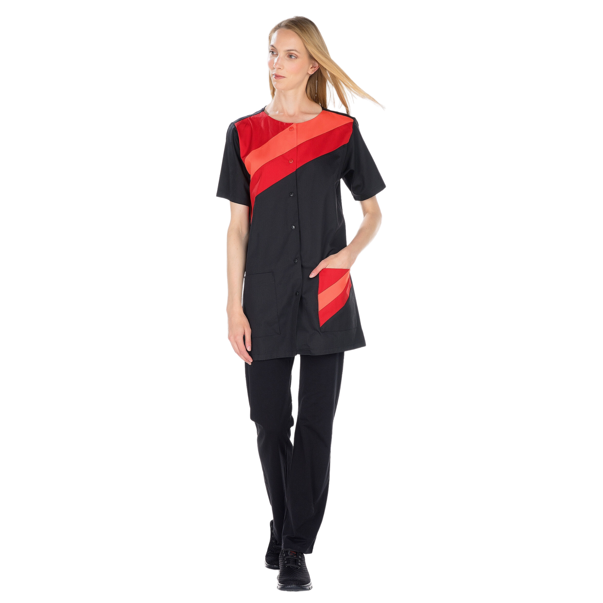 Paloma - Tunique - Manches courtes - Femme - 80 cm