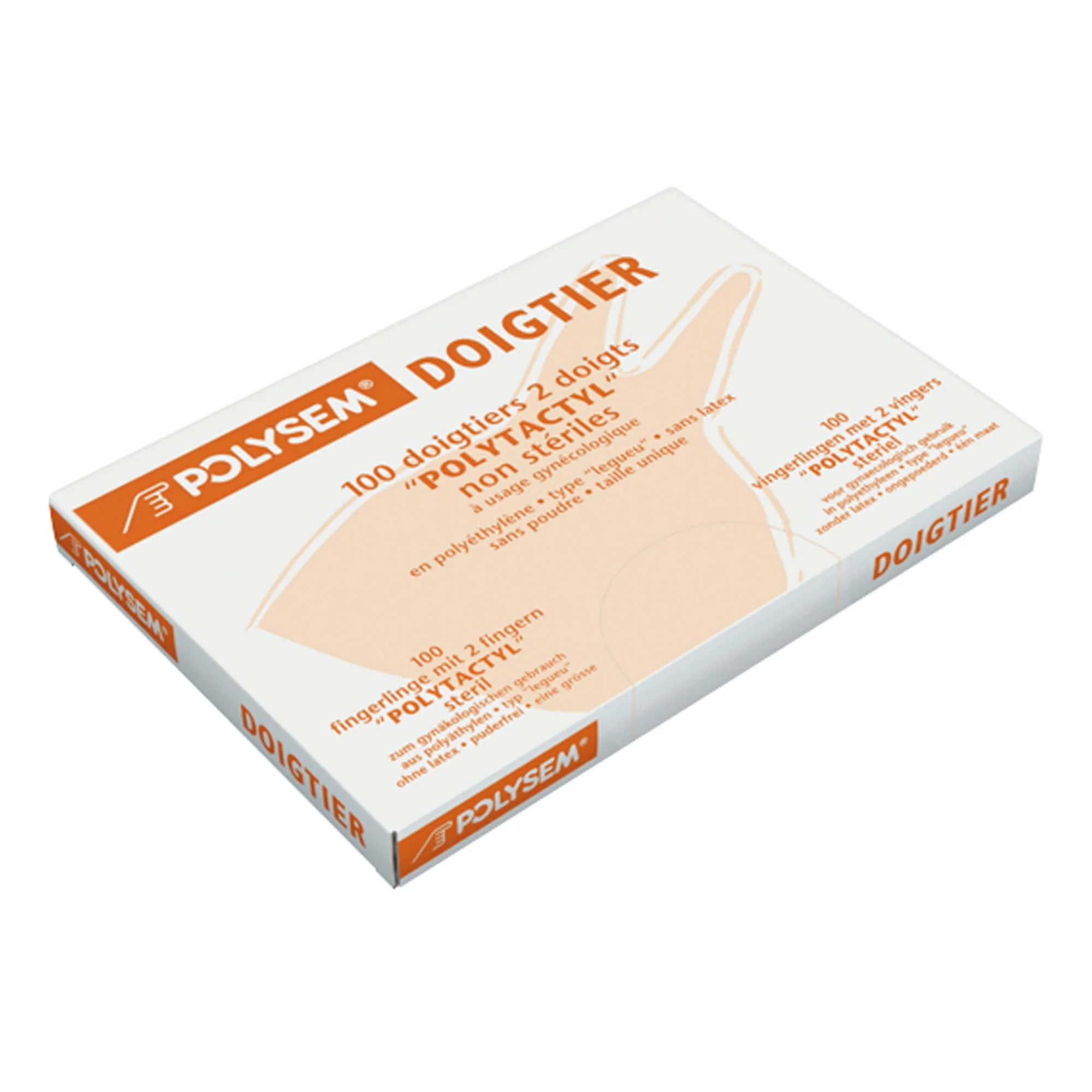 Polytactyl 2 Finger Finger Stall (2 types) - DIDACTIC