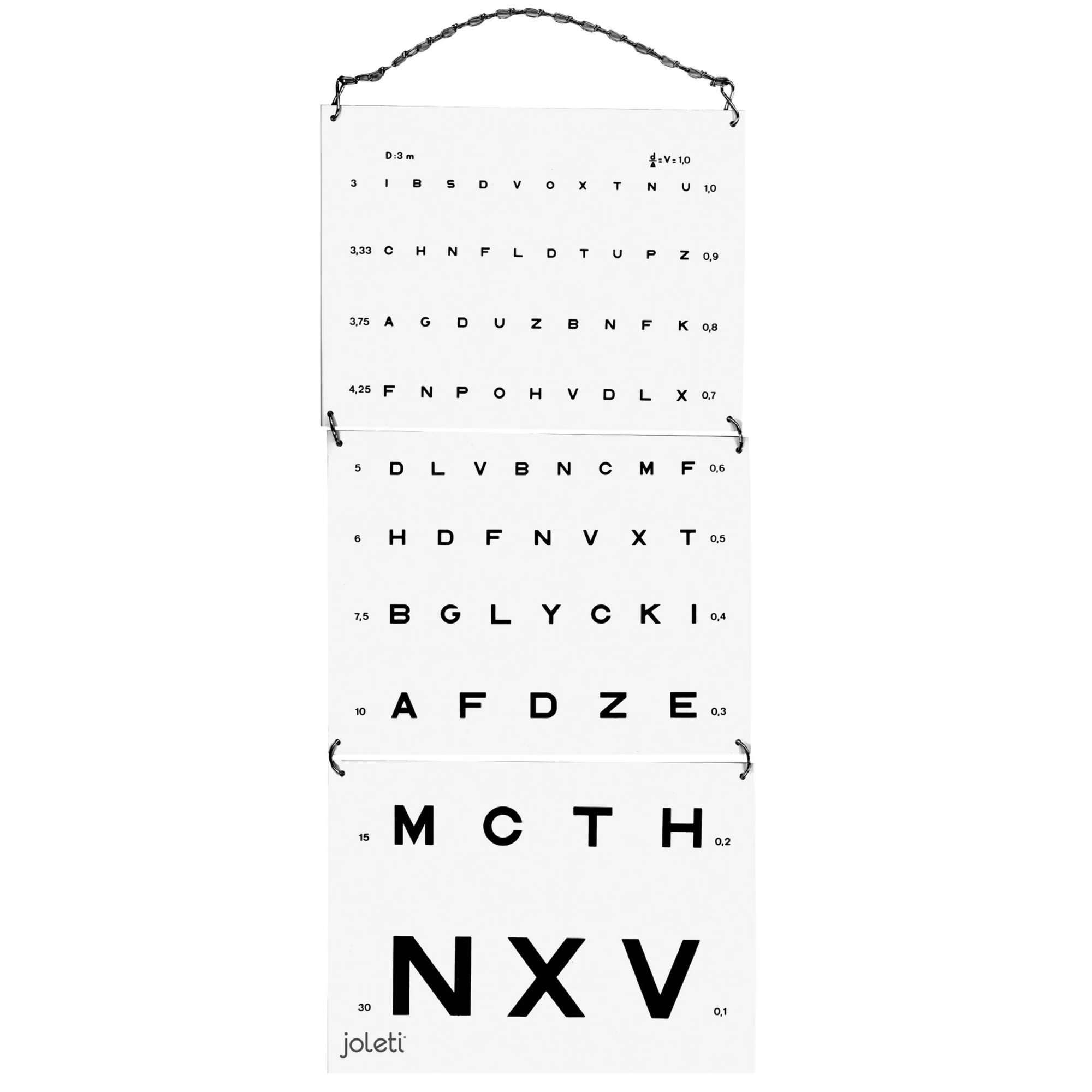 Monoyer ladder (3 options) - JOLETI