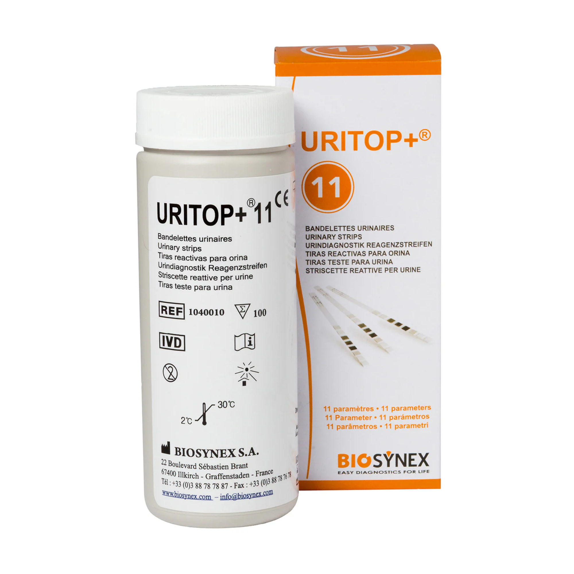 Uritop ® + urine test strip - BIOSYNEX