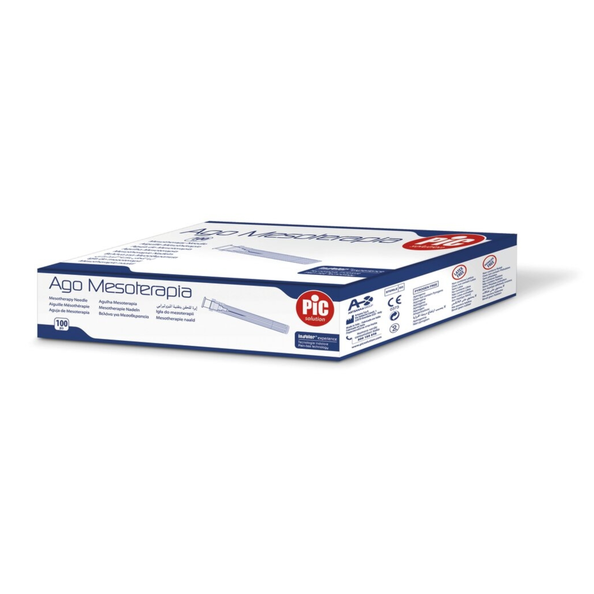 Aiguille Mésotherapie embout Luer Lock - boîte de 100 - deux tailles - PIC Solution