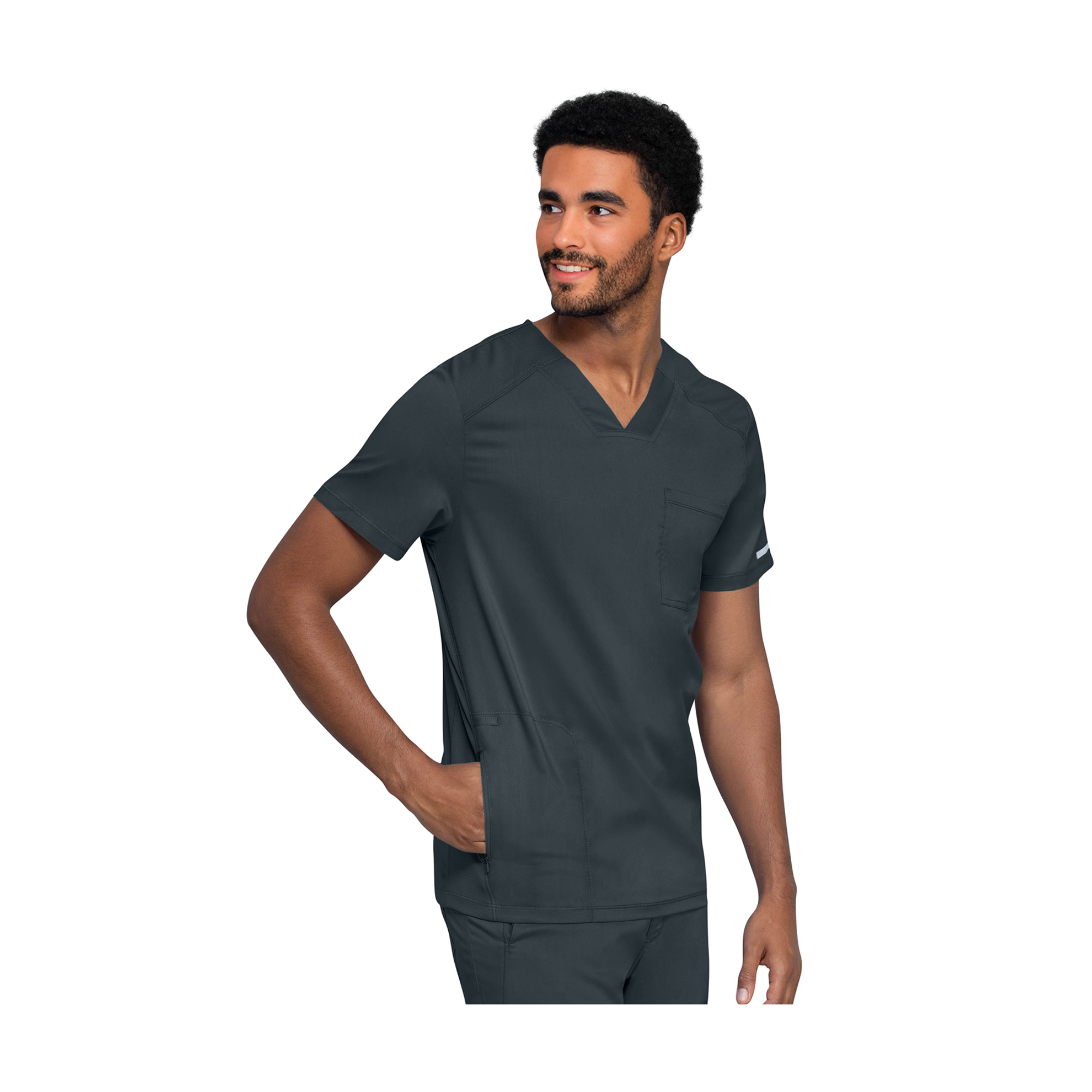 Anglet - Tunique médicale - Col V - 72 cm - Homme - Cherokee