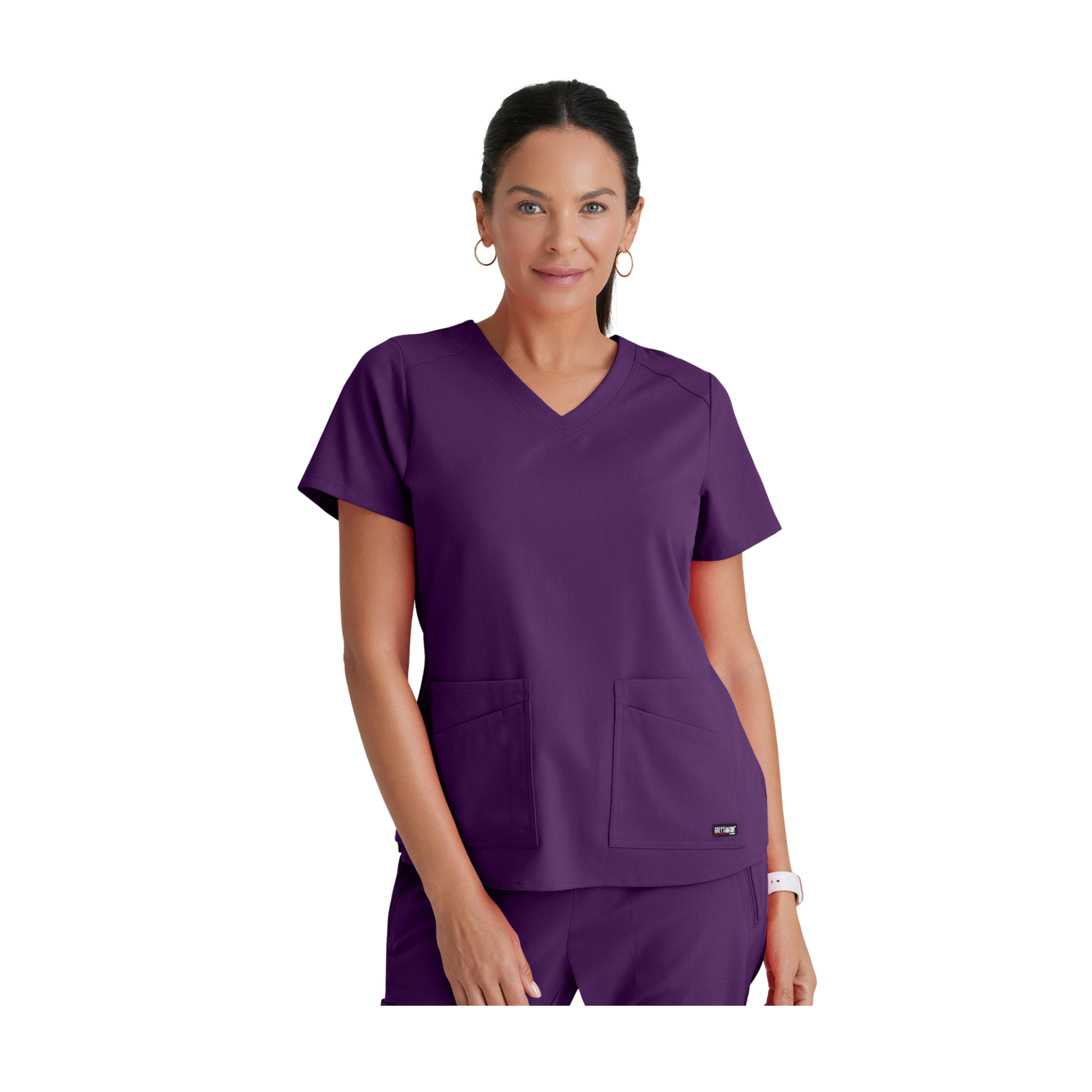 Aura - Tunique col V - Femme - Grey’s Anatomy Stretch GREYS ANATOMY STRETCH
