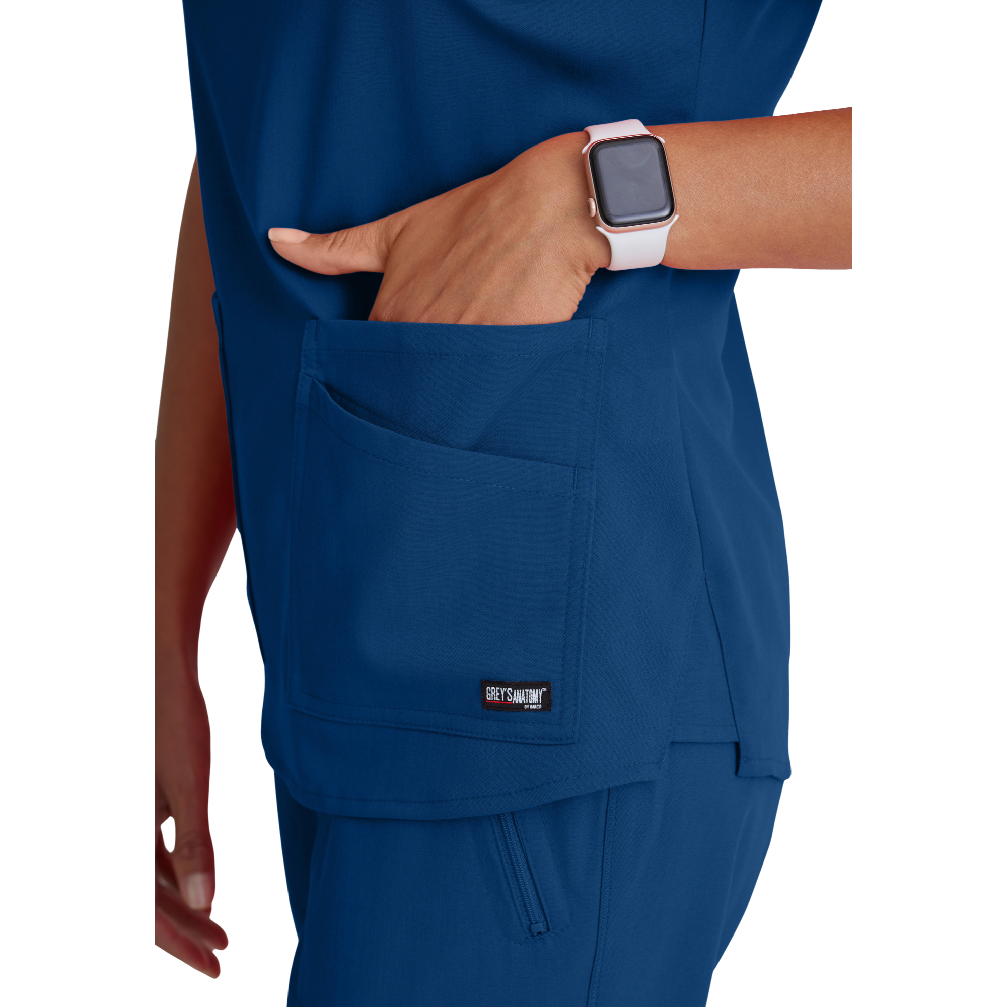 Aura - Tunique col V - Femme - Grey’s Anatomy Stretch GREYS ANATOMY STRETCH