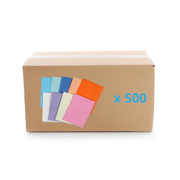 Bavoirs de protection plastifié - Carton de 500 unités - 33 x 48 cm - Medistock - My Médical