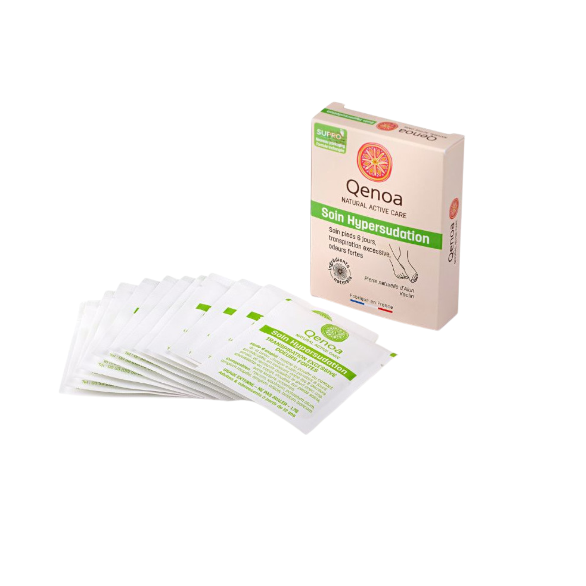 Boite Supro cure pour pied - Traite efficacement l'hypersudation des pieds - My Médical