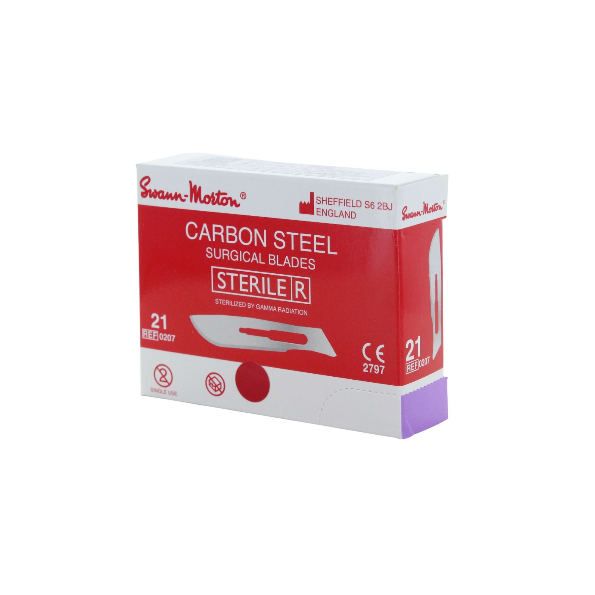 Box of 100 sterile scalpel blades - Swann-Morton