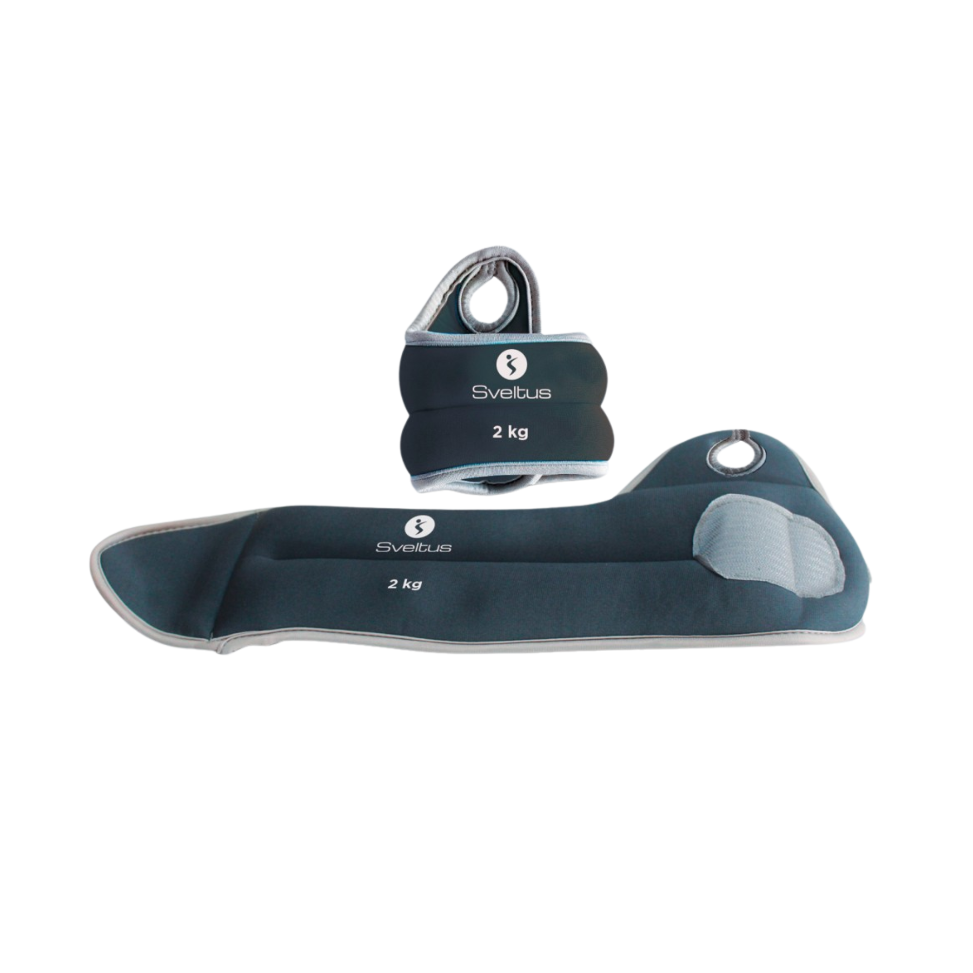 Bracelet lesté poignet X2 - 0,500/2kg - Sveltus