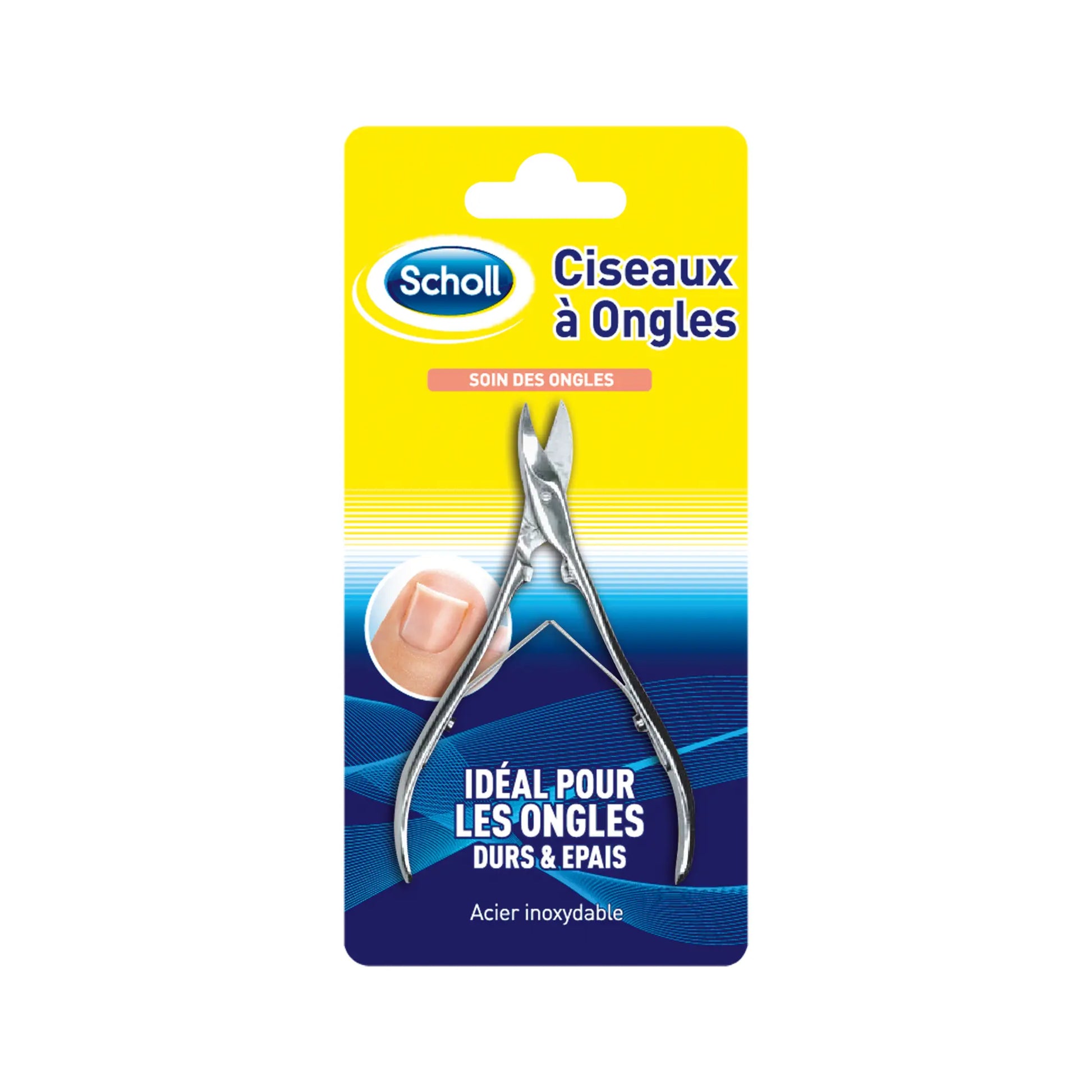Ciseaux à Ongles - Ongles Durs et Épais - Scholl - My Médical