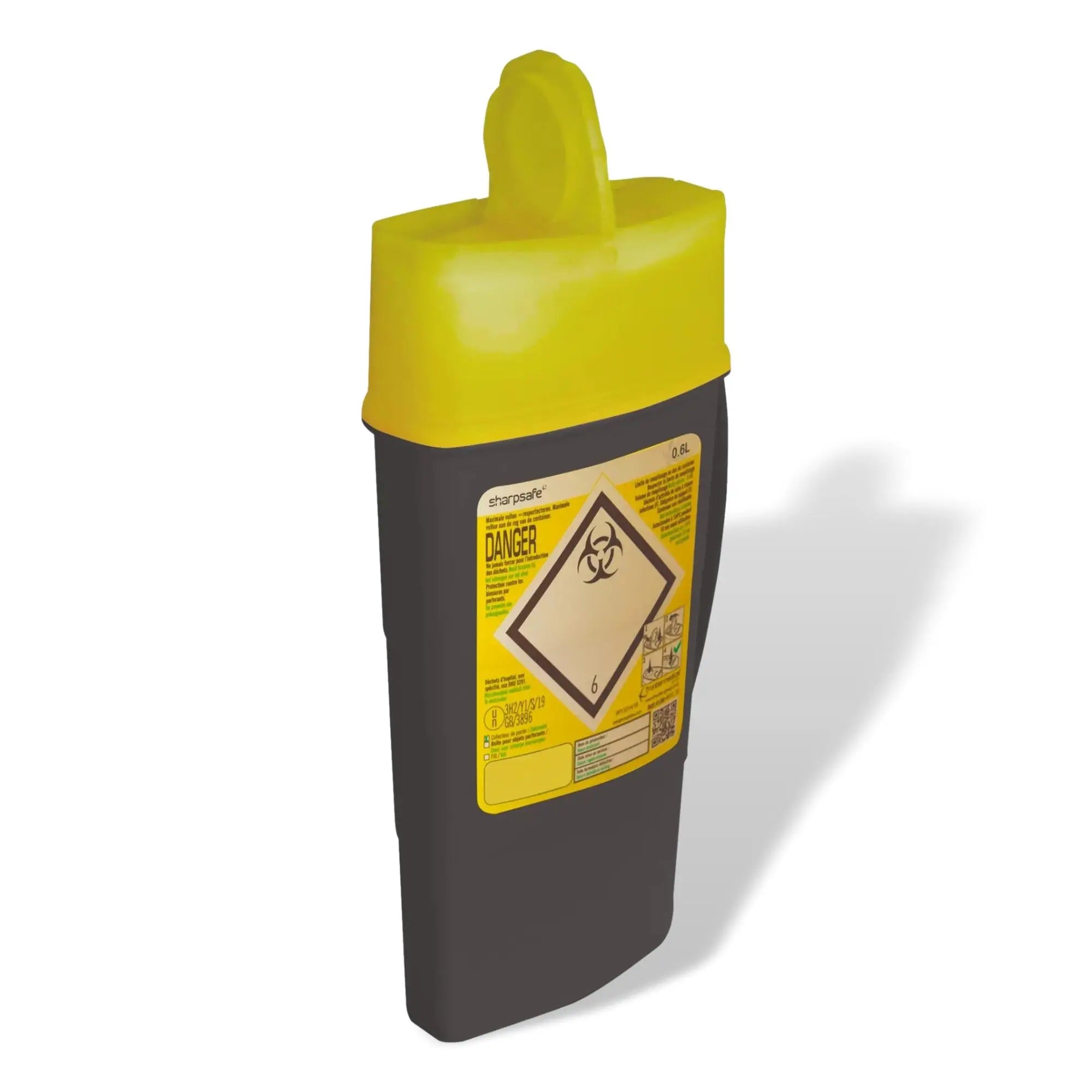 Collecteur de Dechets Sharpsafe - Hospidex