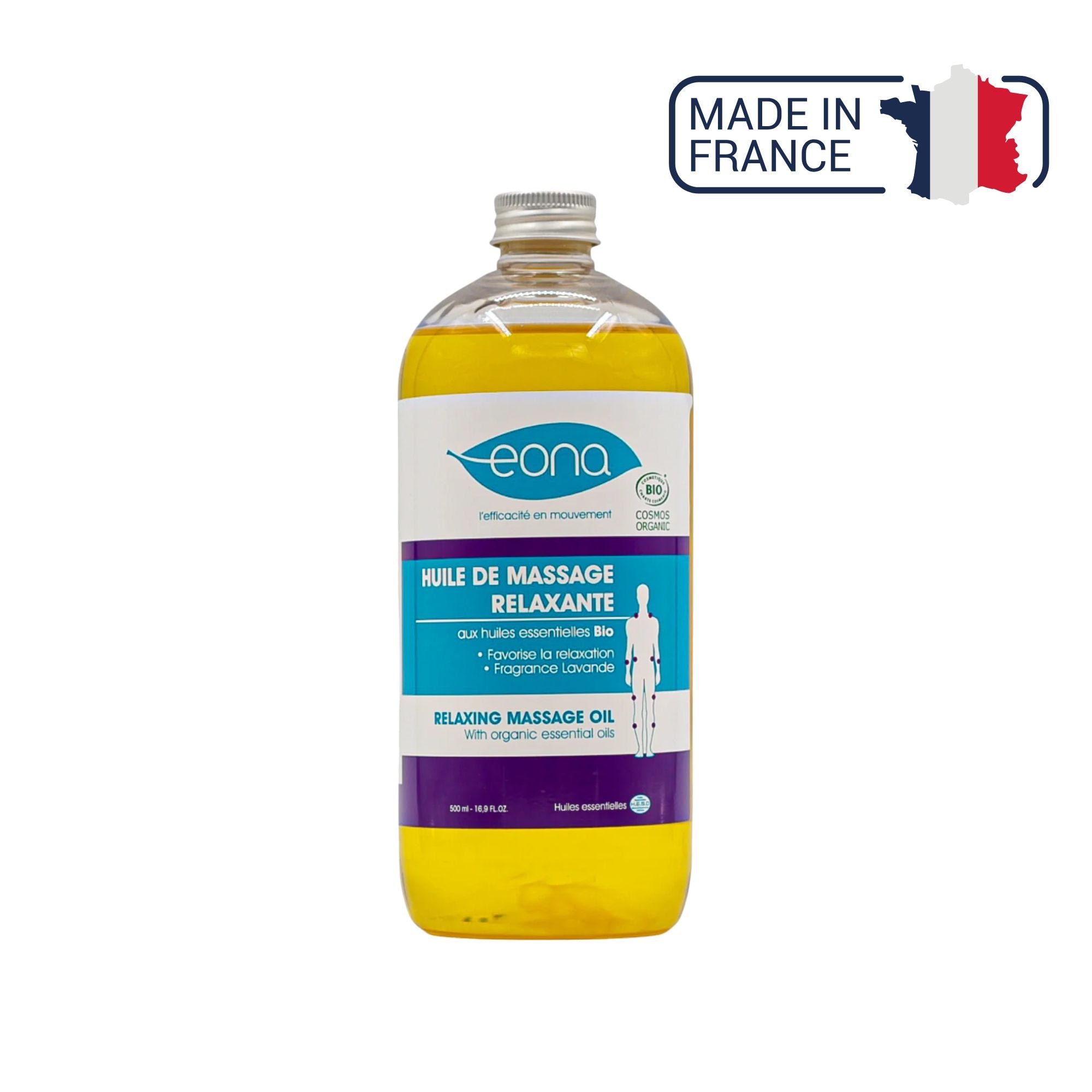 Massage oil - Relaxing - Organic - Eona