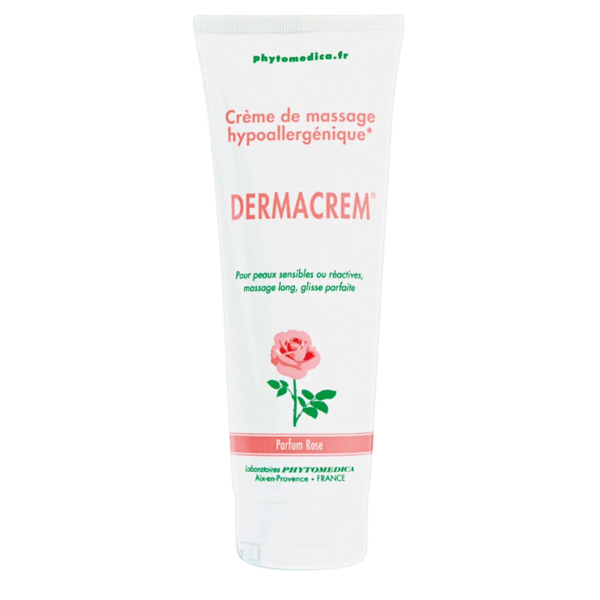 Massage cream - Rose fragrance - Dermacrem - Phytomedica