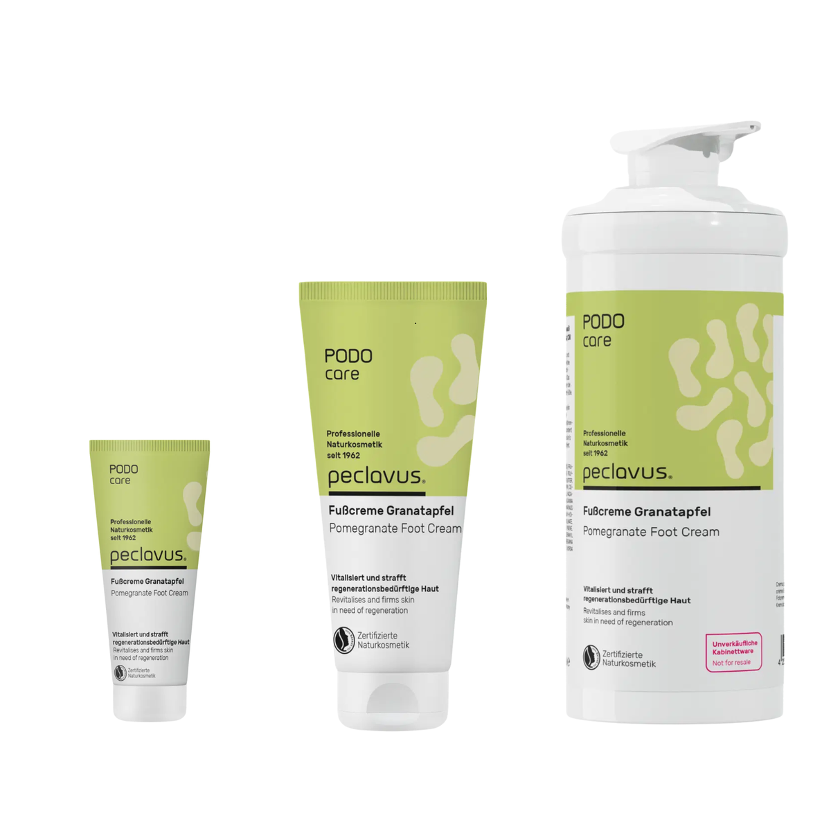 Crème pieds Grenade - Régénérante et nourrissante - Plusieurs formats - Peclavus
