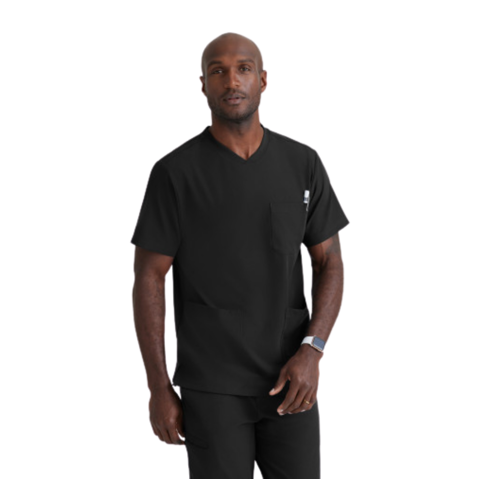 Crew Top - Haut médical droit - Col en V croisé - Homme - Skechers Vitality SKECHERS VITALITY