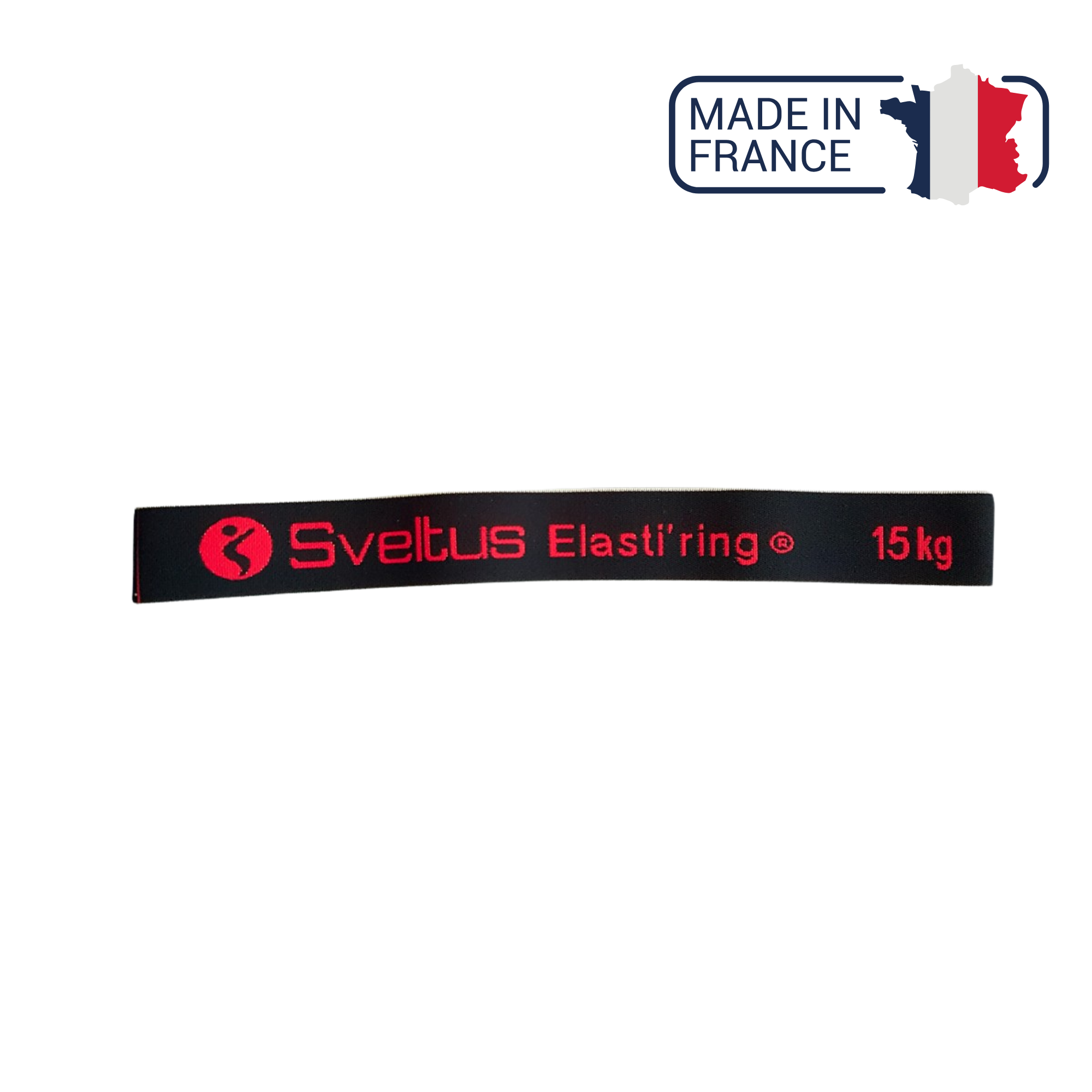 Elasti'ring® Noir 33 cm - 15 kg - Sveltus