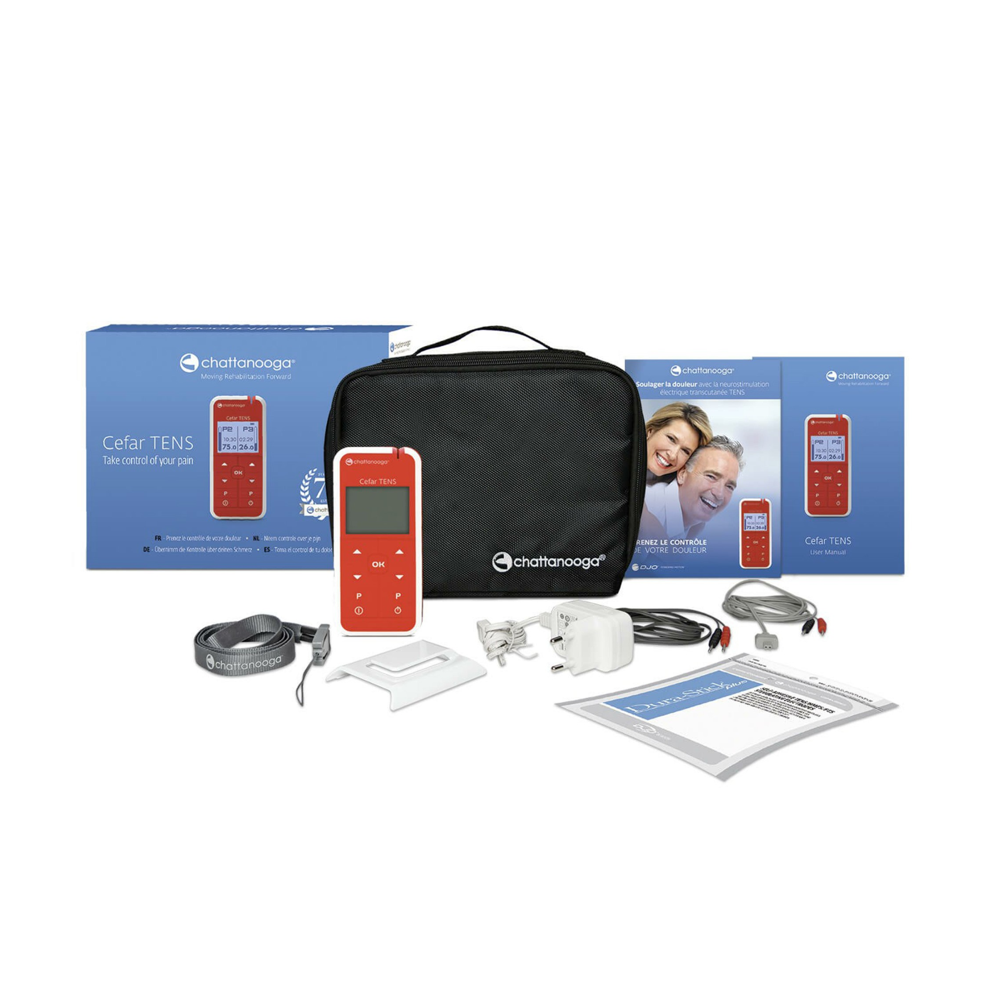 Électrostimulateur Cefar Tens Chattanooga® - 2 canaux - 15 programmes - My Médical