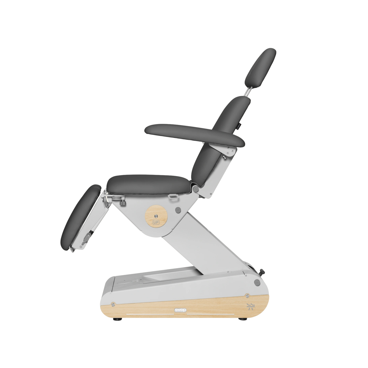Fauteuil de pédicurie Électrique avec chauffage - 3 coloris - Swop P3 Up - Naggura