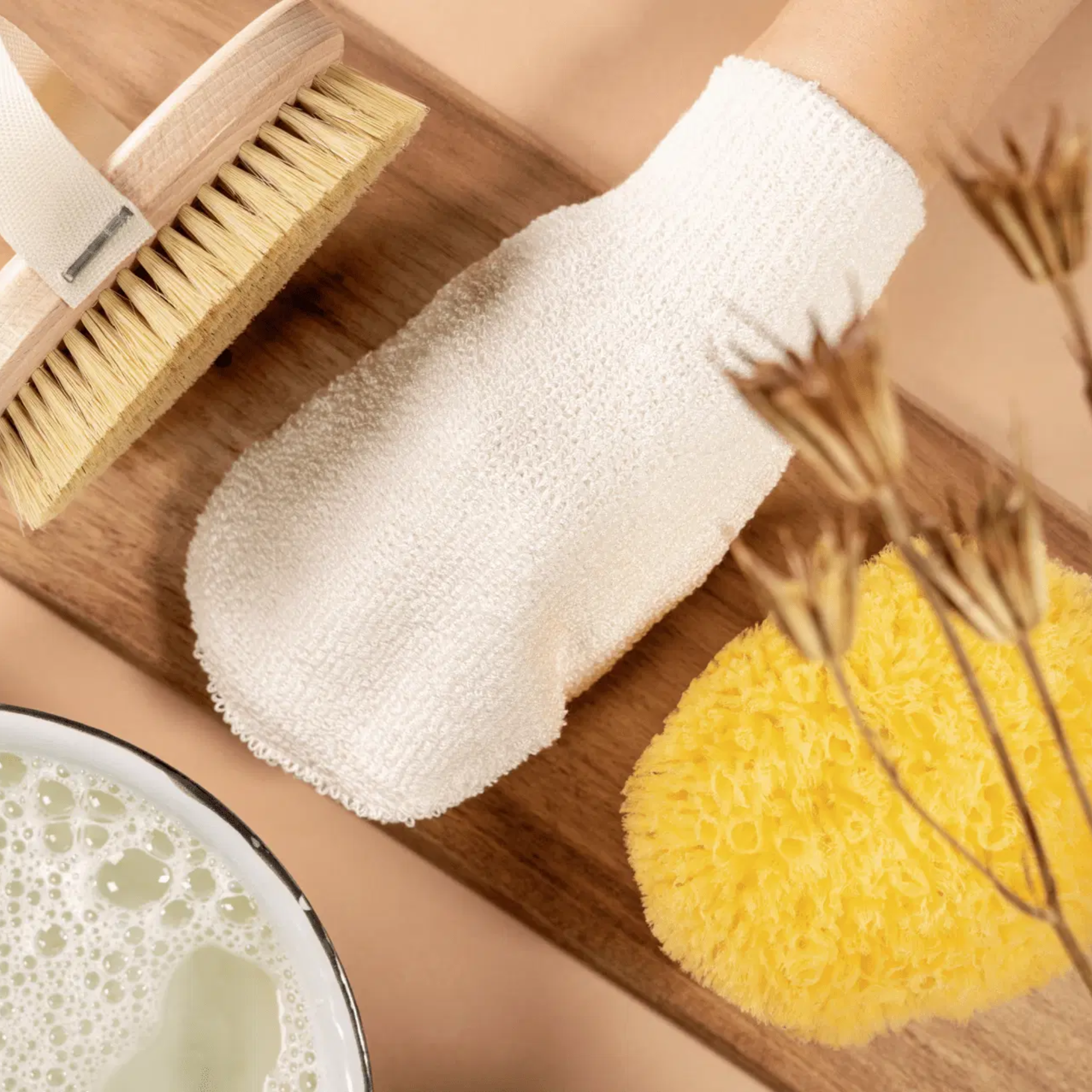 Gant de lavage et de massage - Peclavus