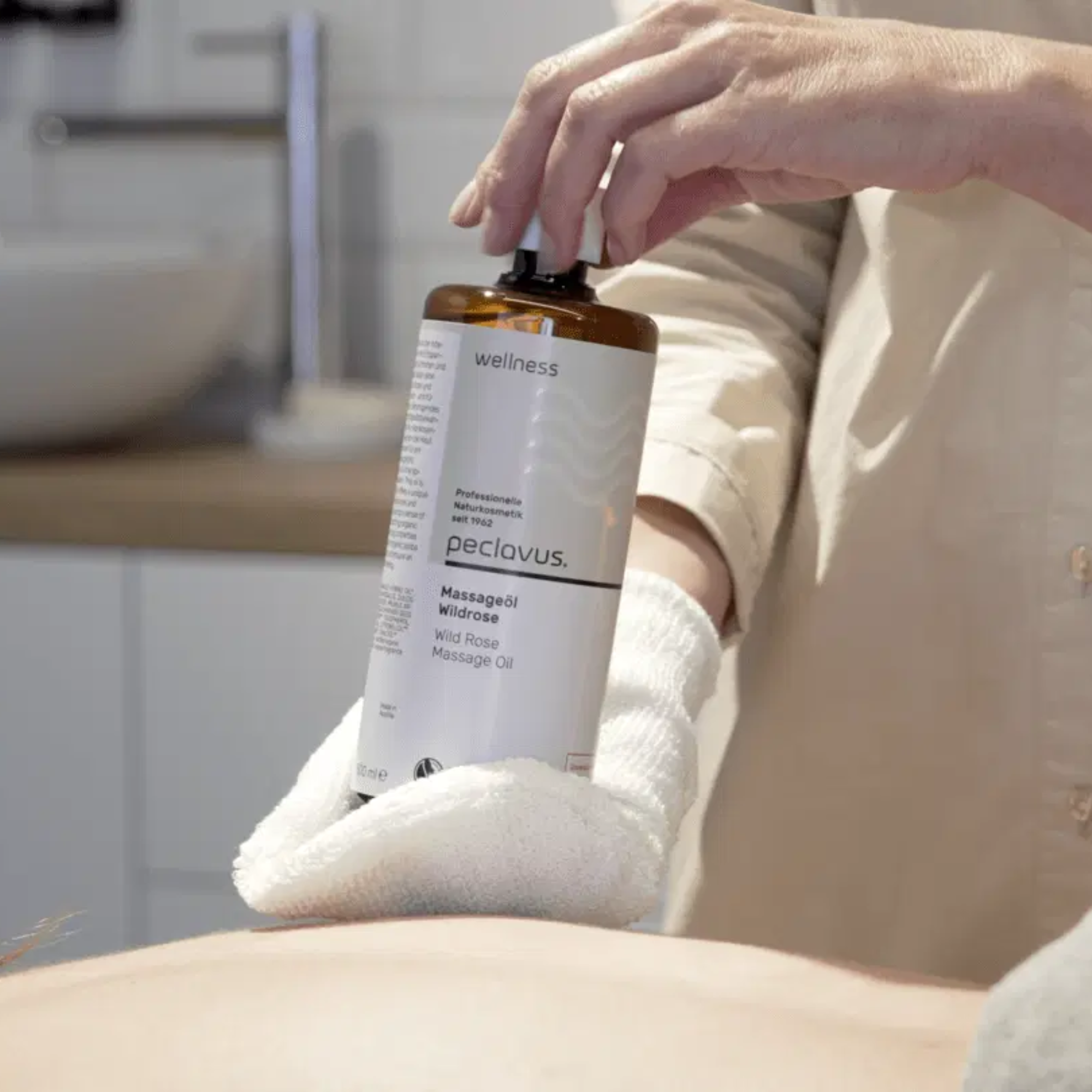 Gant de lavage et de massage - Peclavus