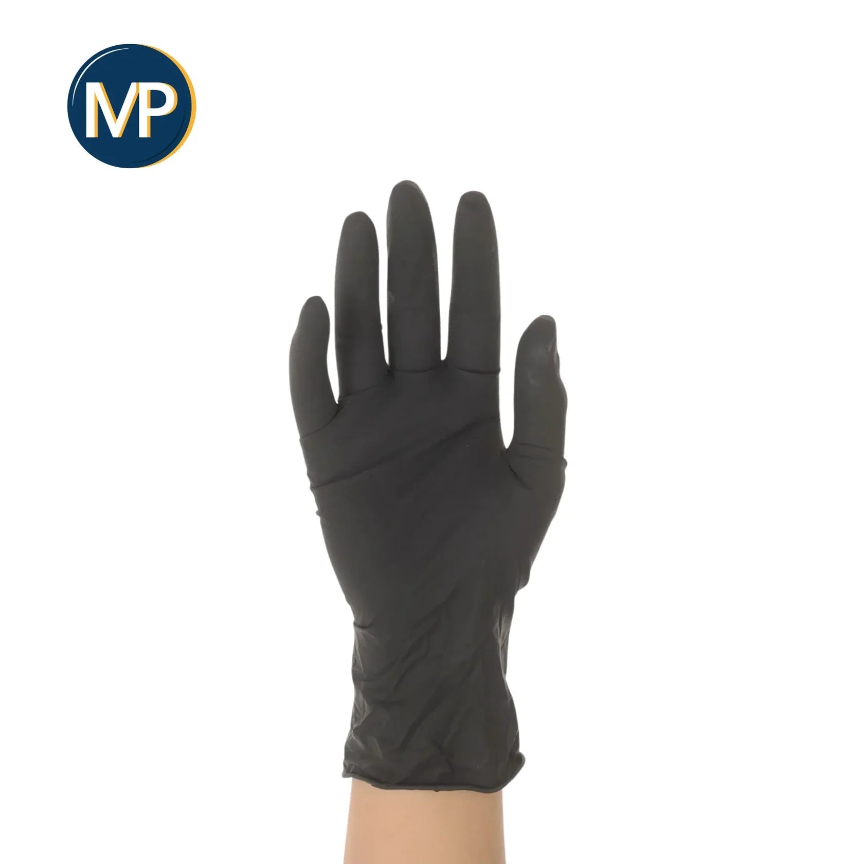 Examination Gloves - Black Latex - Powder Free - Box of 100 - My Podologie