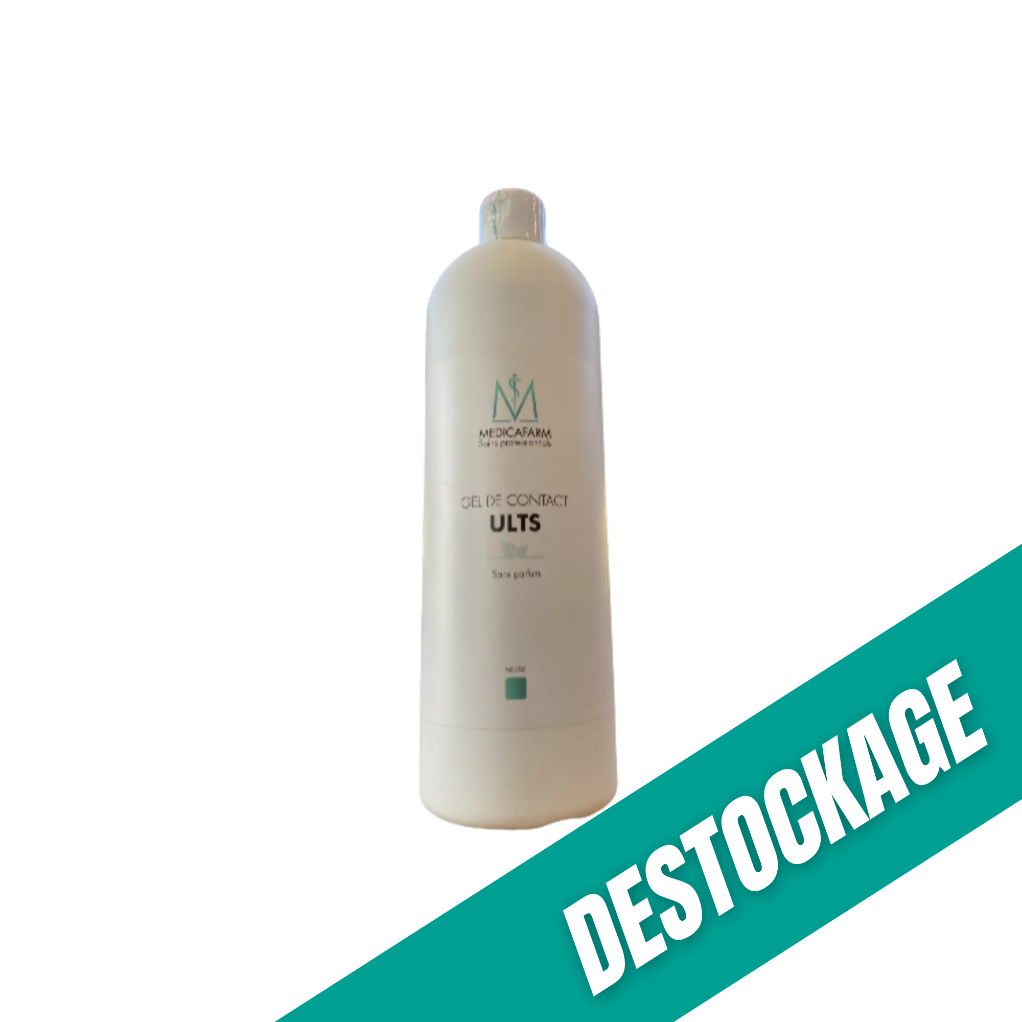 Gel de contact neutre Ultrasons - 1 L - Medicafarm // Date dépassée