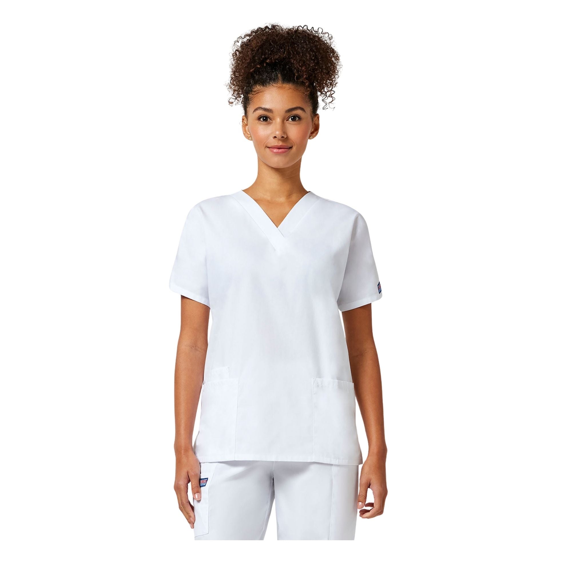 Guéthary - Tunique médicale - Col V - Manches courtes - Femme - Cherokee