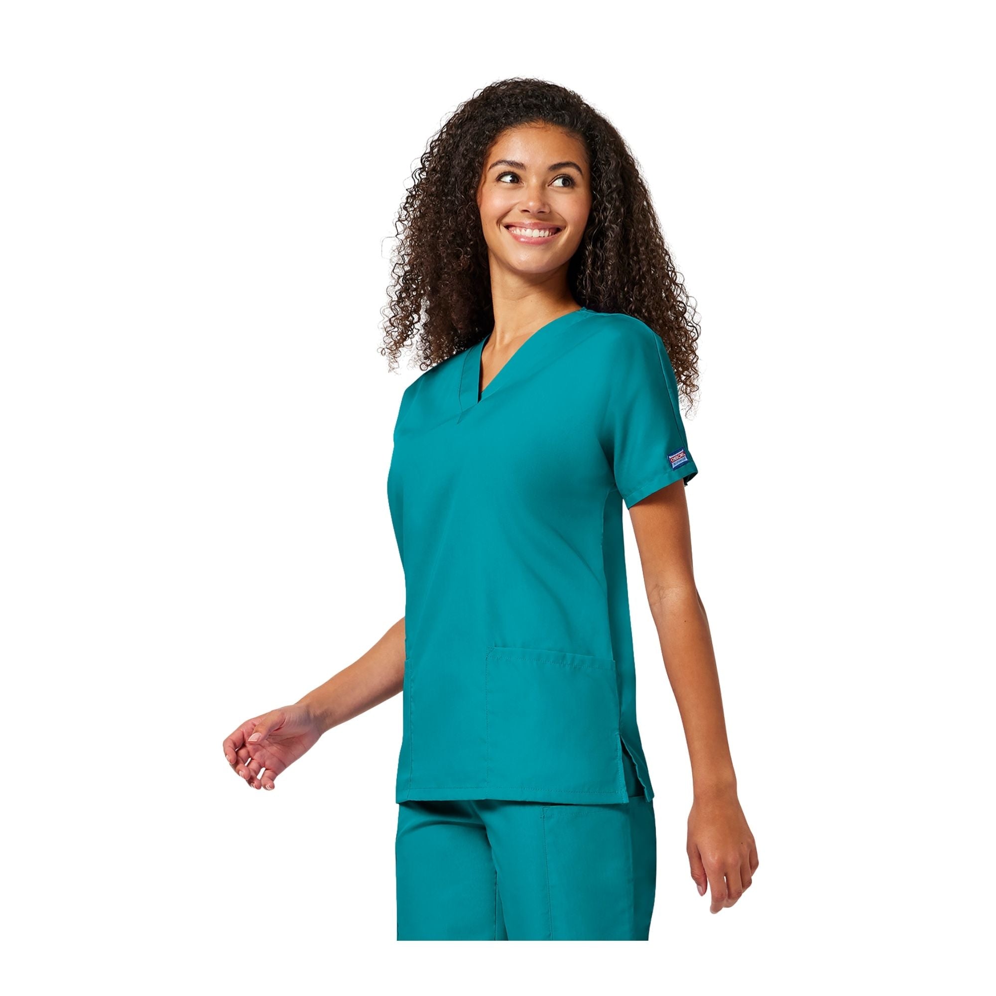 Guéthary - Tunique médicale - Col V - Manches courtes - Femme - Cherokee