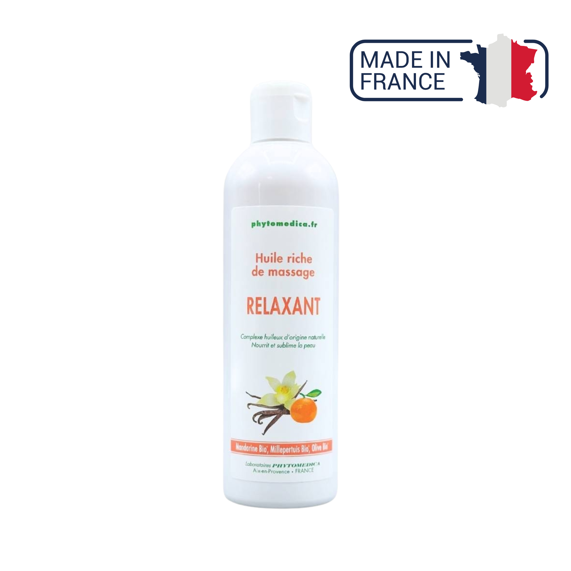 Huile riche de Massage Relaxant - 500 ml - Phytomedica