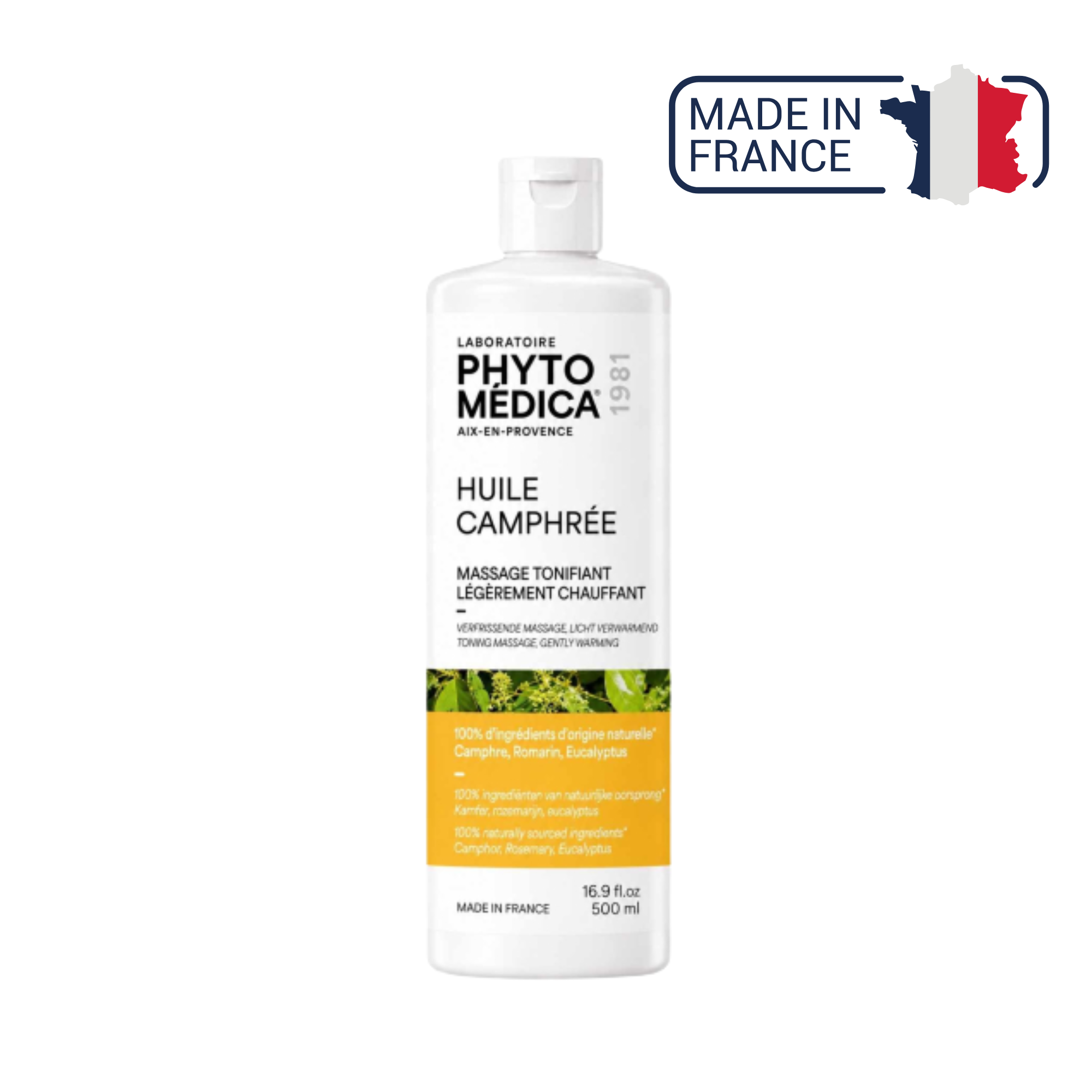 Huile sèche de Massage - Camphrée - deux contenances - Phytomedica