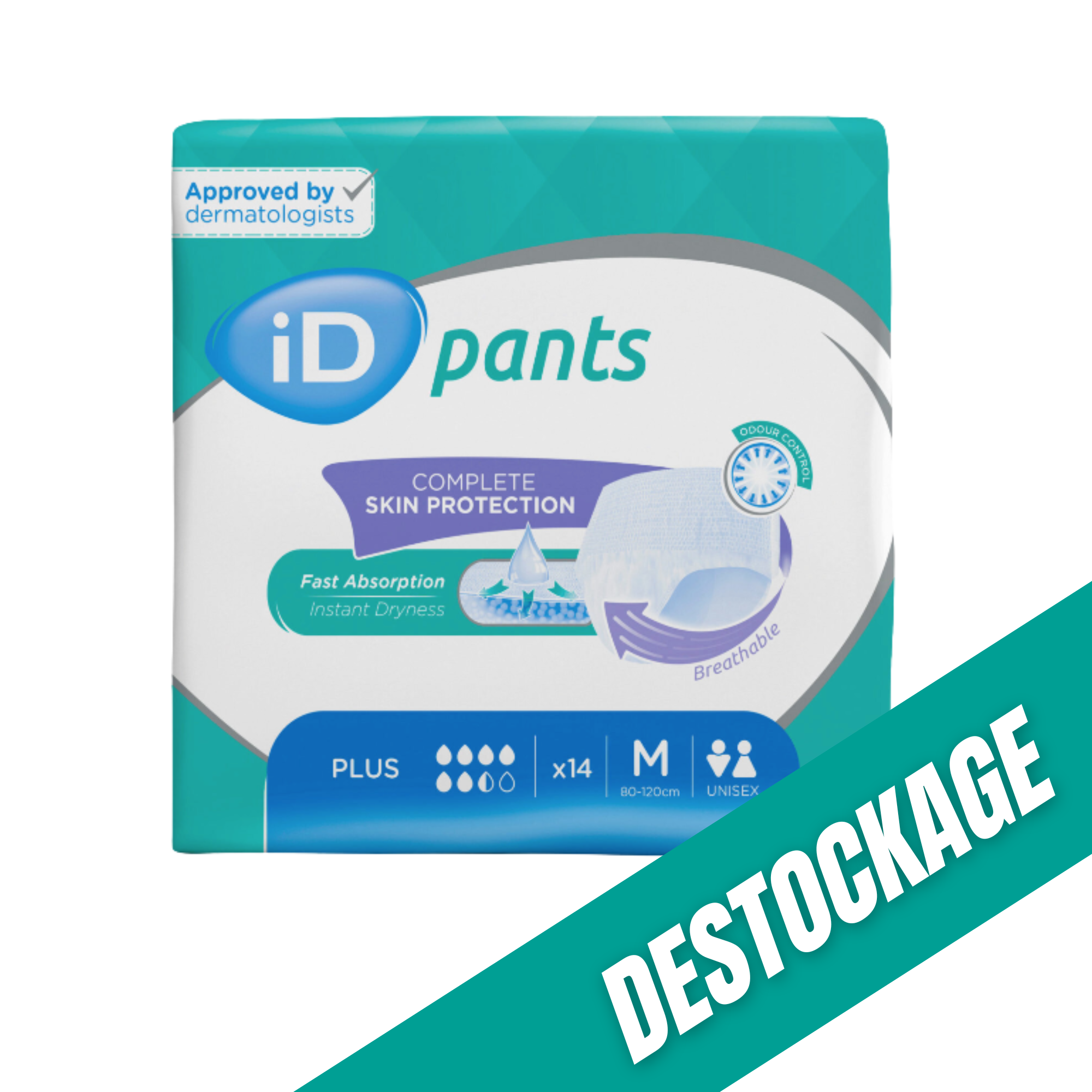 ID Pants - Slip Absorbants - Tailles & Absorptions Variées // Destockage - My Médical
