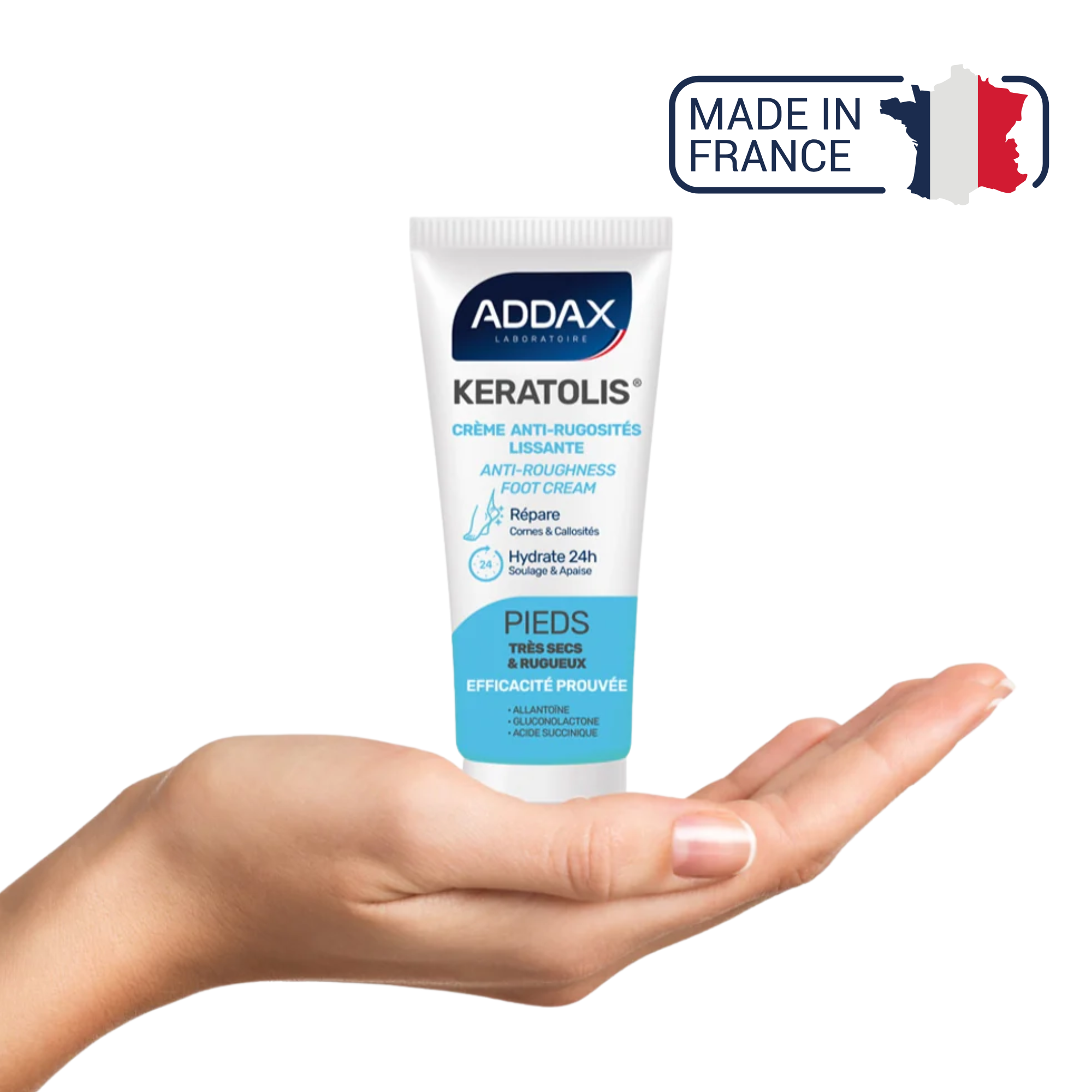 KERATOLIS® - Smoothing anti-roughness foot cream - 50 ml - Addax Laboratory 