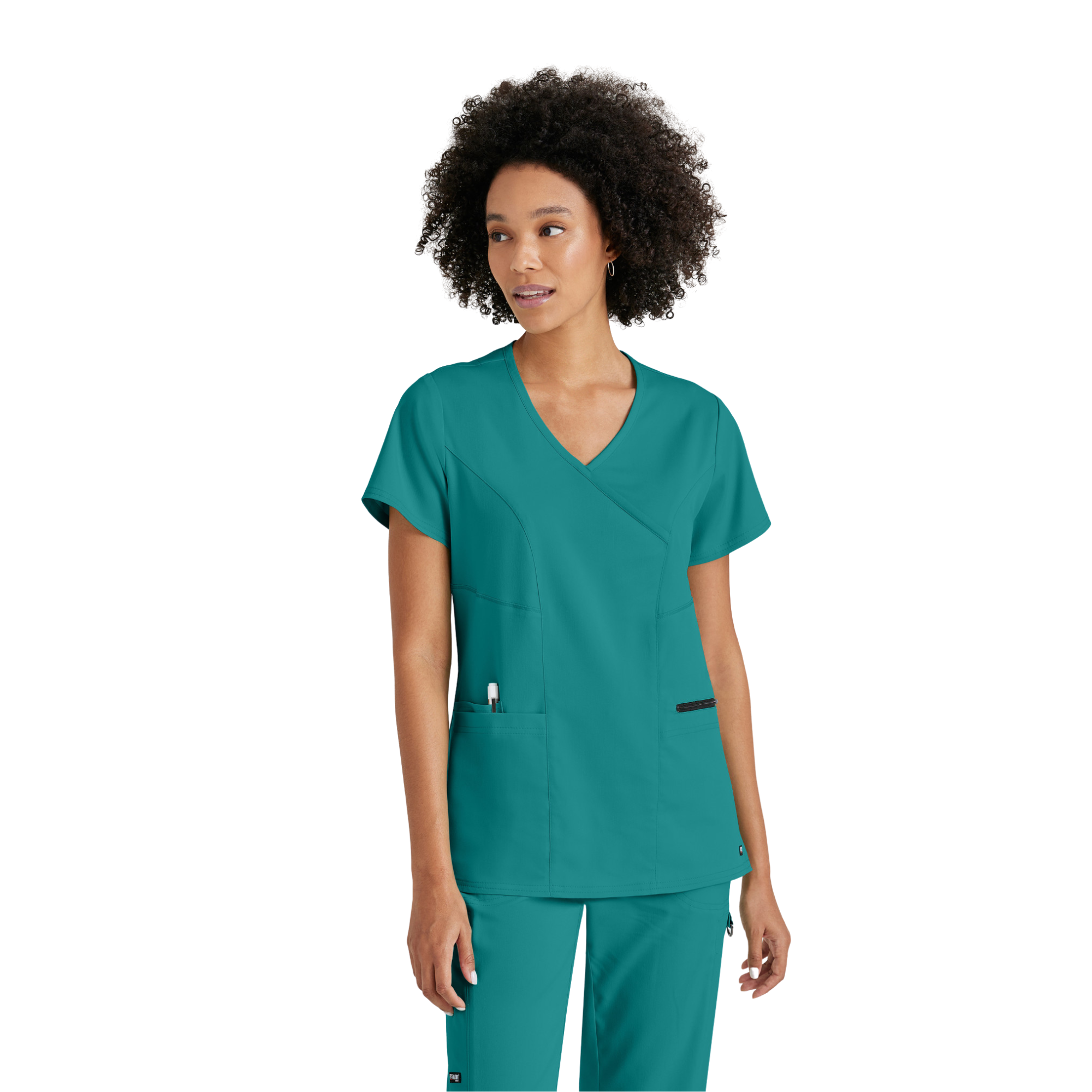 Kim Top - Tunique médical élégante - Femme - Grey’s Anatomy Stretch GREYS ANATOMY STRETCH