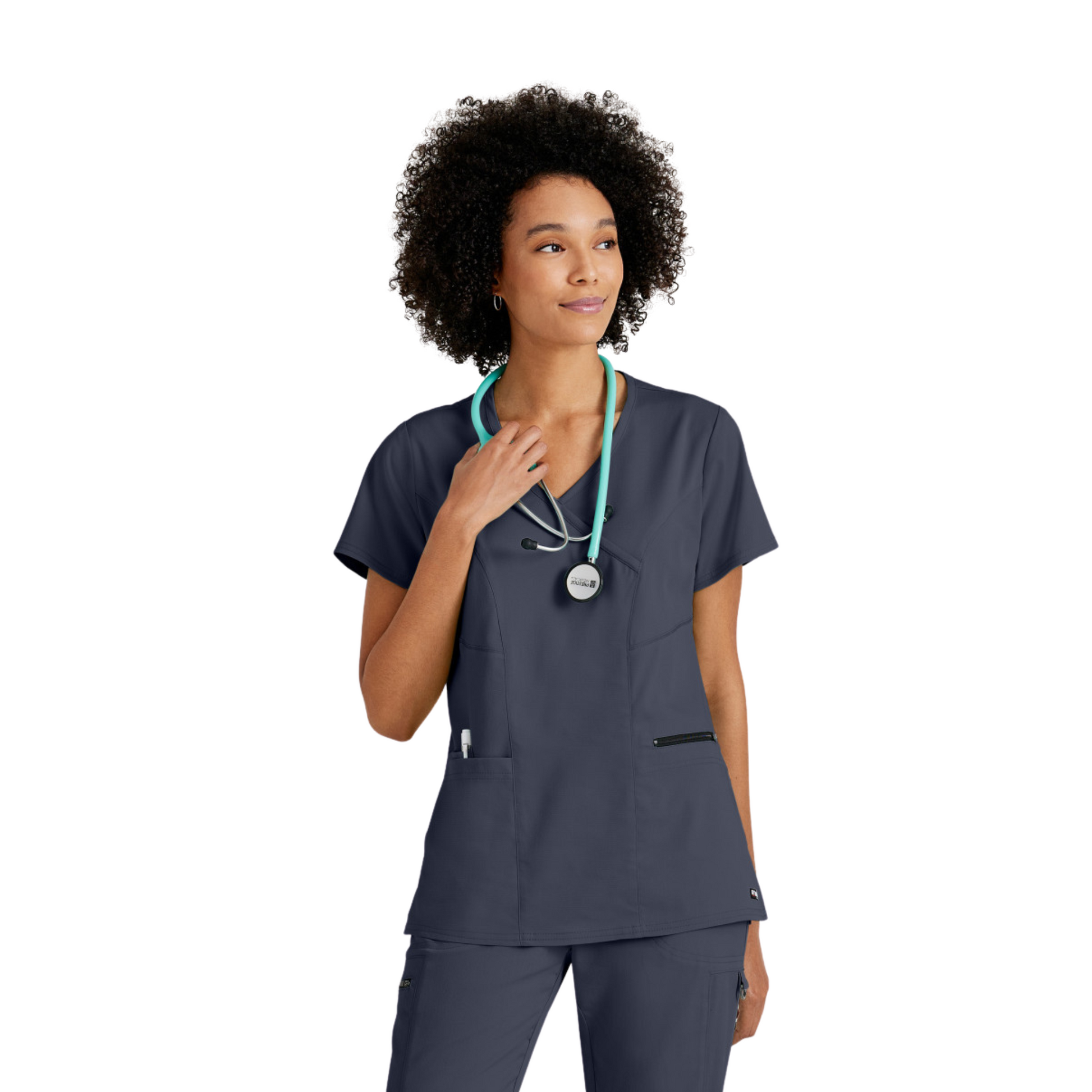 Kim Top - Tunique médical élégante - Femme - Grey’s Anatomy Stretch GREYS ANATOMY STRETCH