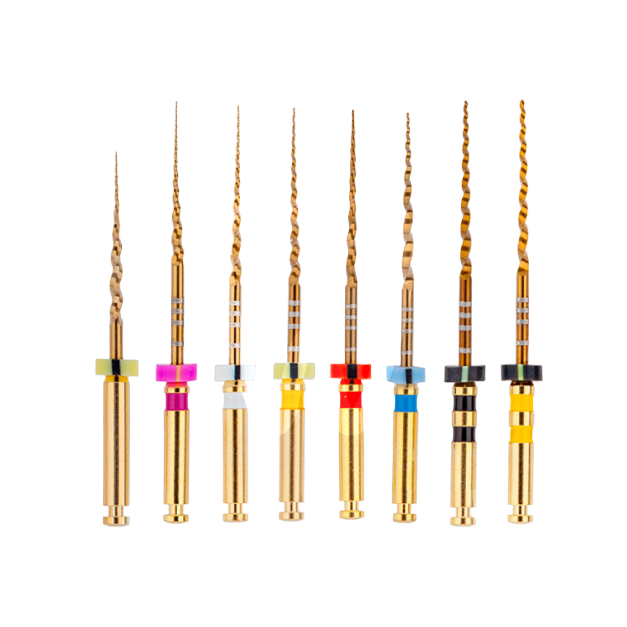 Limes Pluri Taper Gold - plusieurs dimensions - Bestdent - My Médical