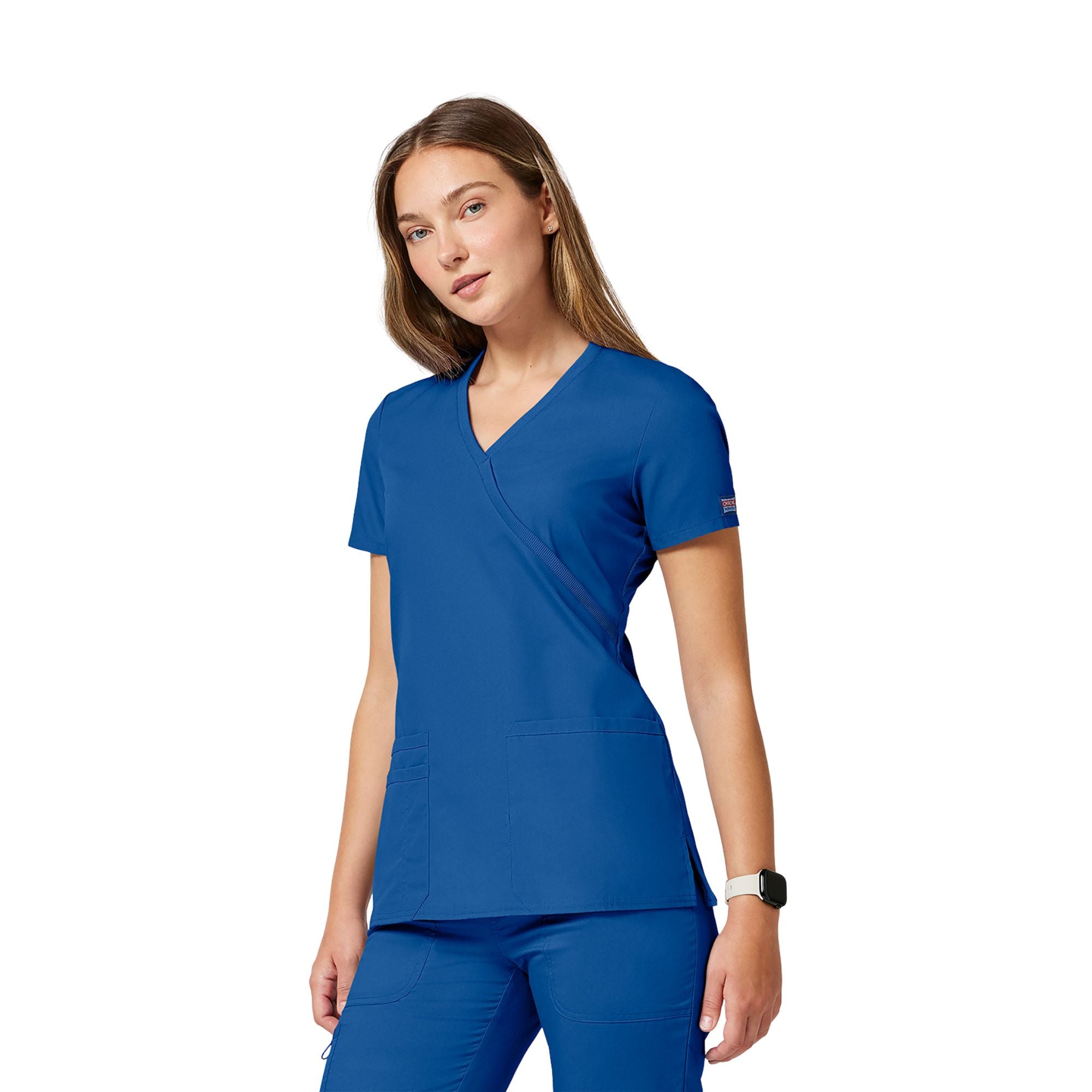 Limoges - Medical tunic - Wrap effect - Short sleeves - Women - Cherokee