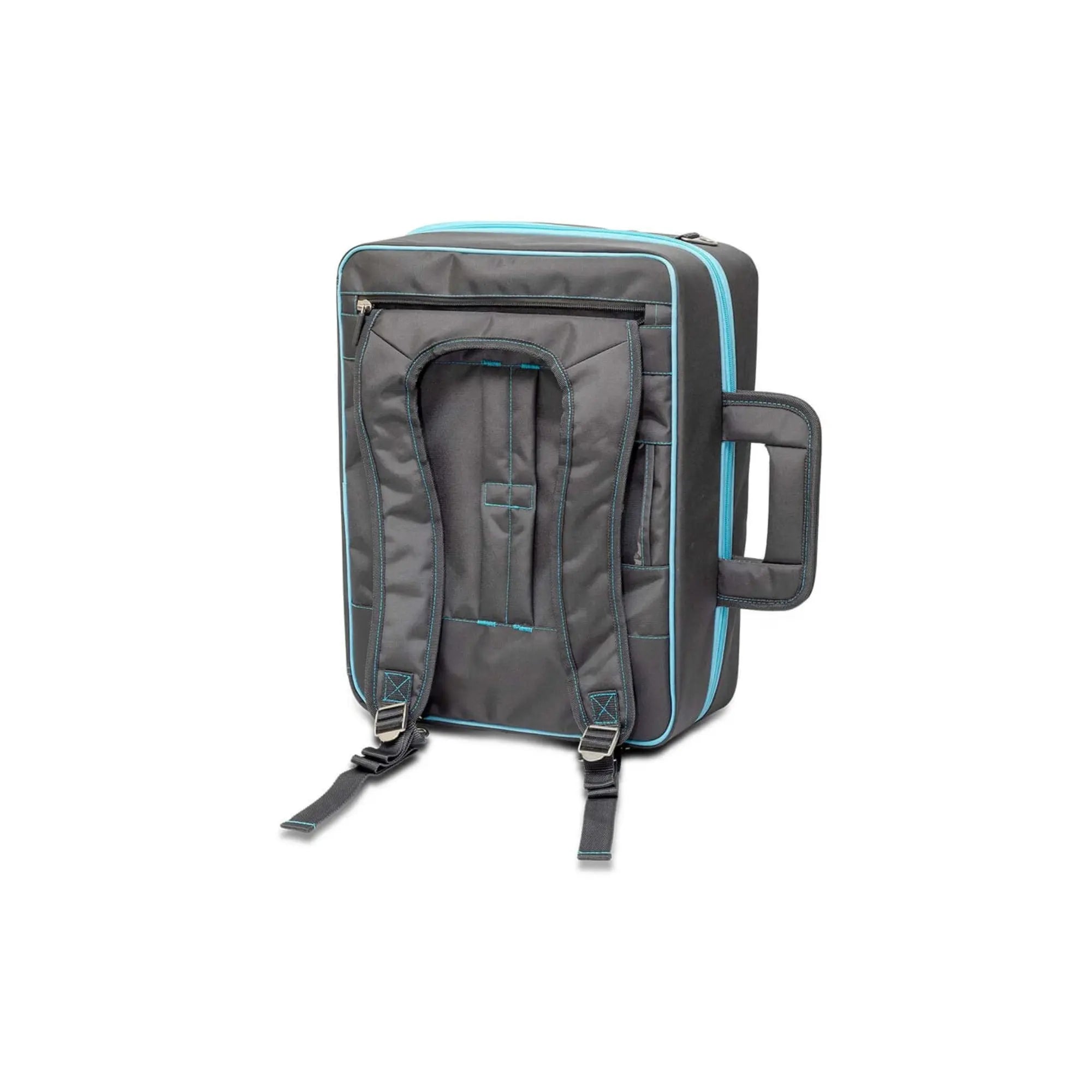 Mallette médicale convertible SUIT&GO - Gris - Chariot à roulettes en option Elite Bags 