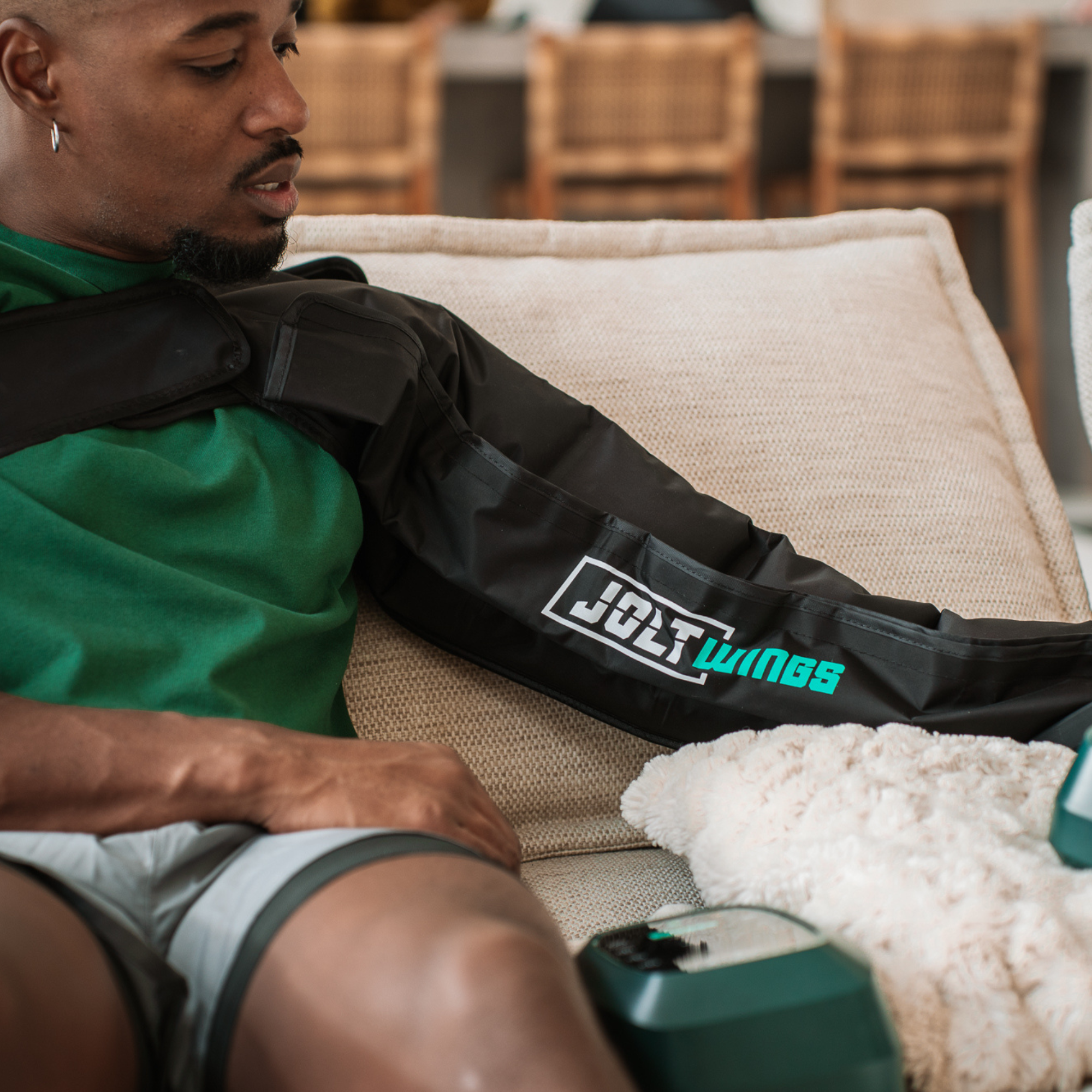 Jolt Wings Arm Pressotherapy Sleeve - 2 Sizes