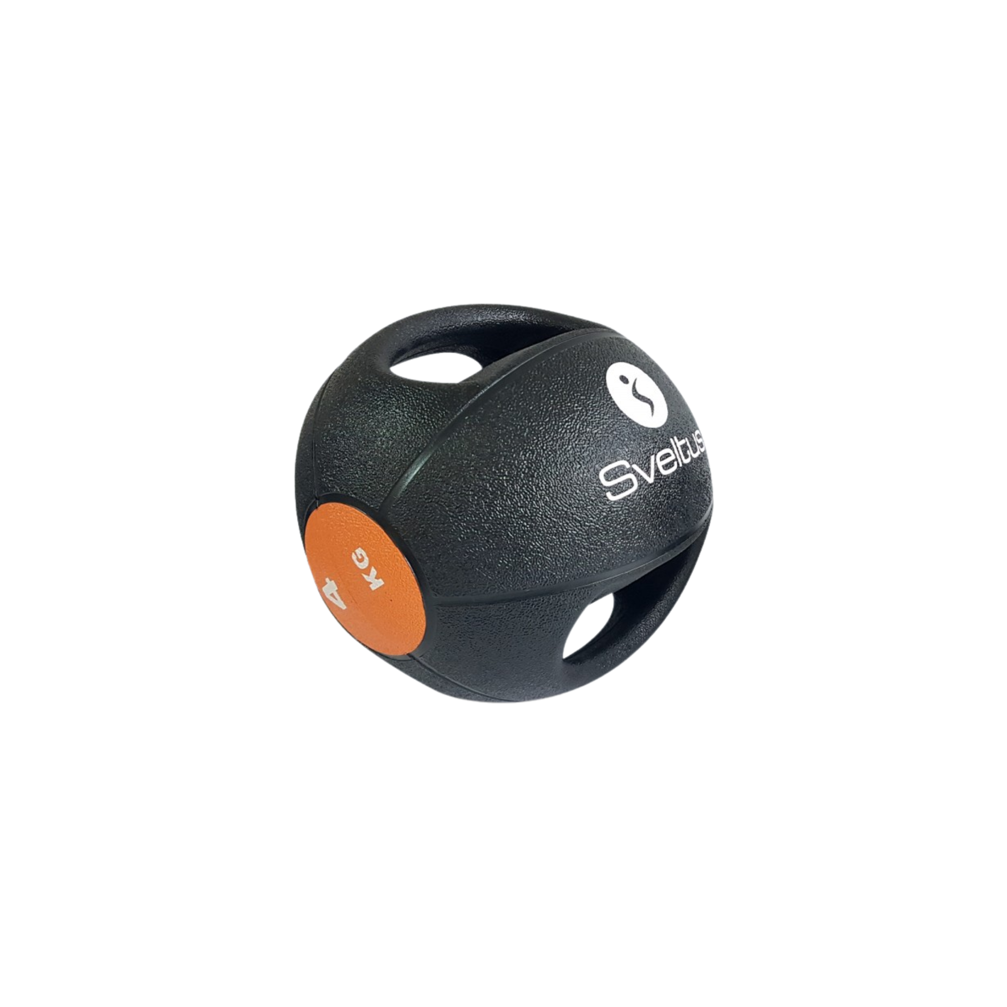 Medicine Ball Rubber avec Poignées - Ø 23/27 cm - Plusieurs poids - Sveltus