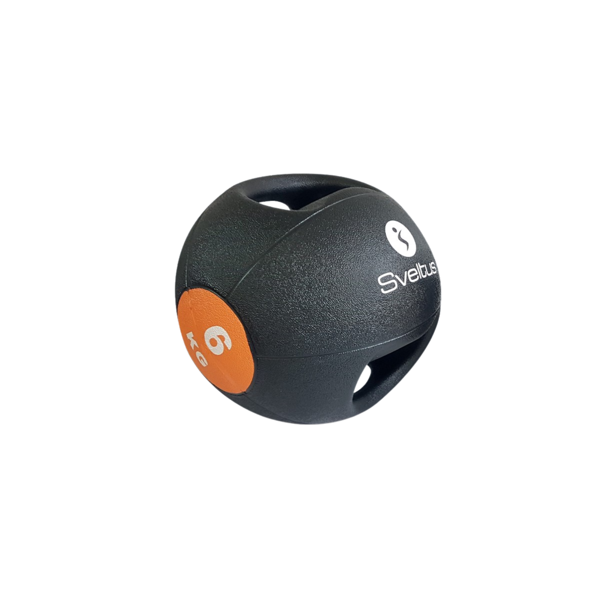 Medicine Ball Rubber avec Poignées - Ø 23/27 cm - Plusieurs poids - Sveltus
