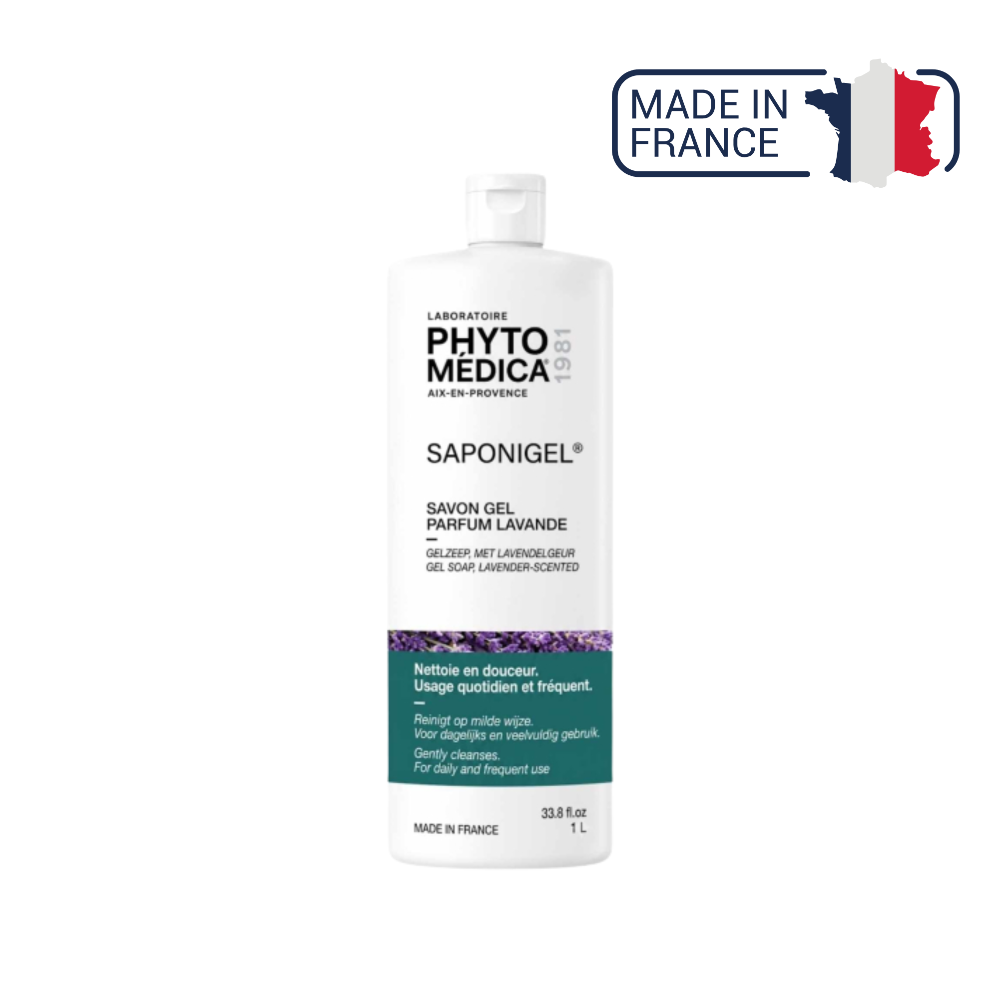 Saponigel® - Savon-gel liquide - 3 contenances - Phytomedica