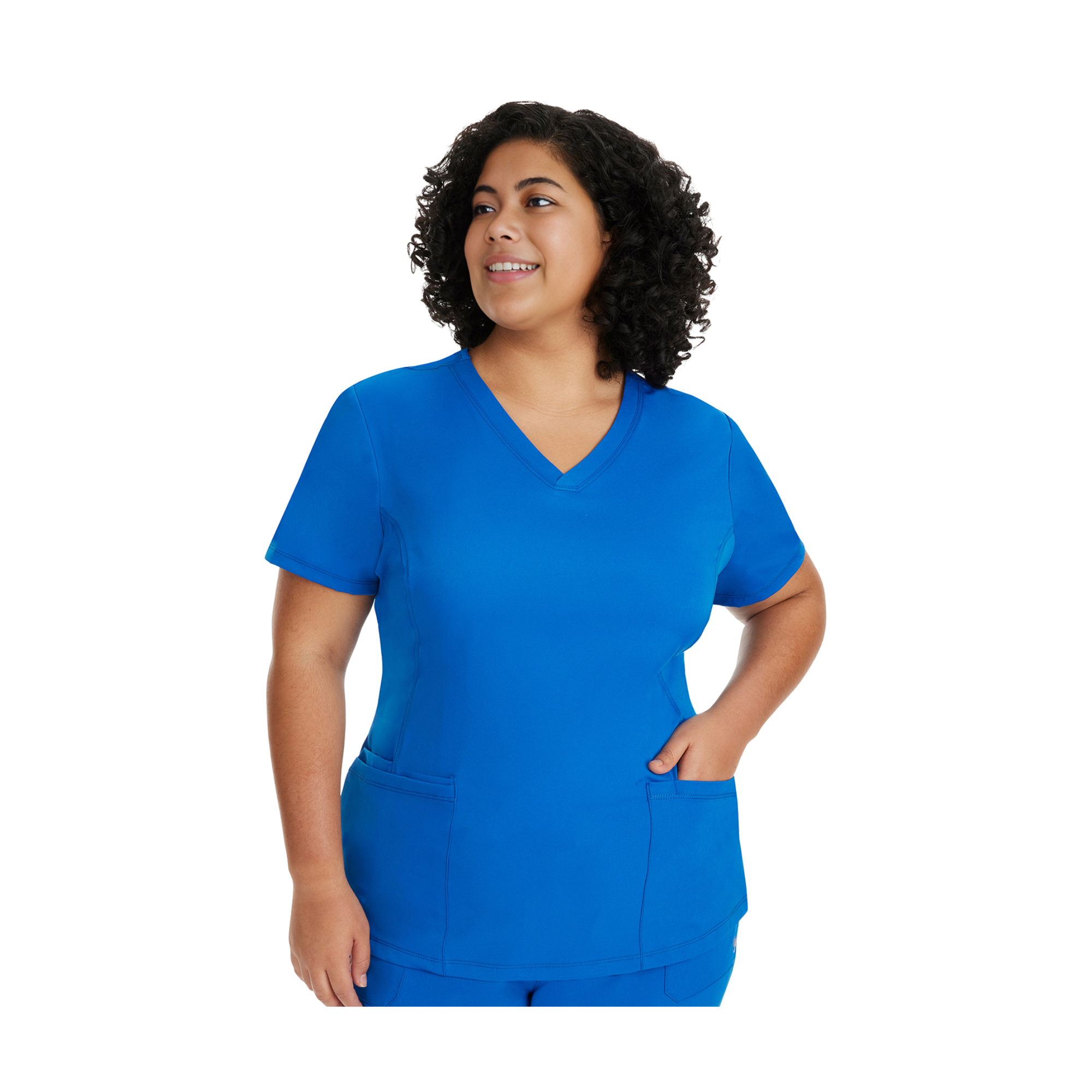 Monique - Tunique médicale - Col V - Femme - Healing Hands - 2 Healing Hands 
