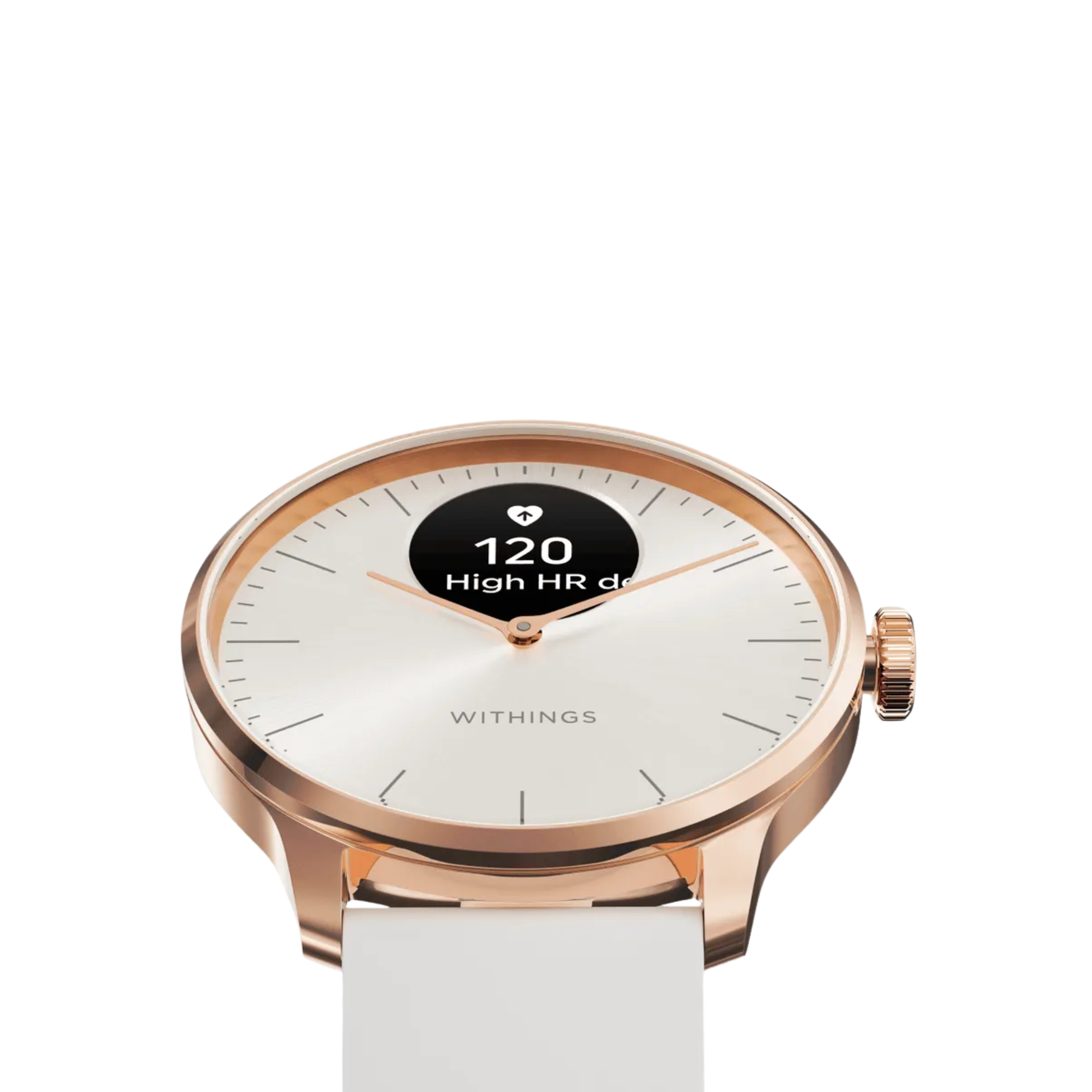 Montre Connectée Hybride - Scanwatch Light - 37 mm - Rose gold - Withings - My Médical
